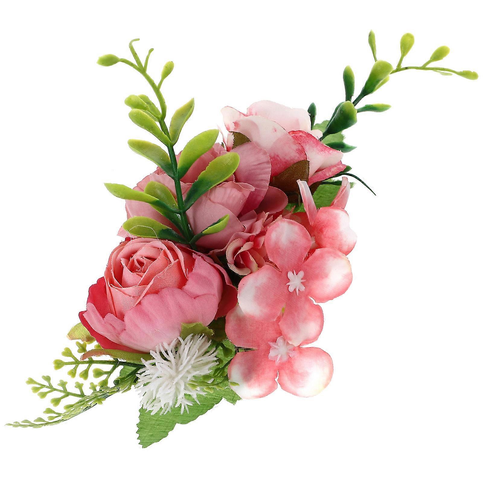 Here's a polished and engaging product description for your **Artificial Rose Bridal Hair Comb**:
**Artificial Rose Bridal Hair Comb –