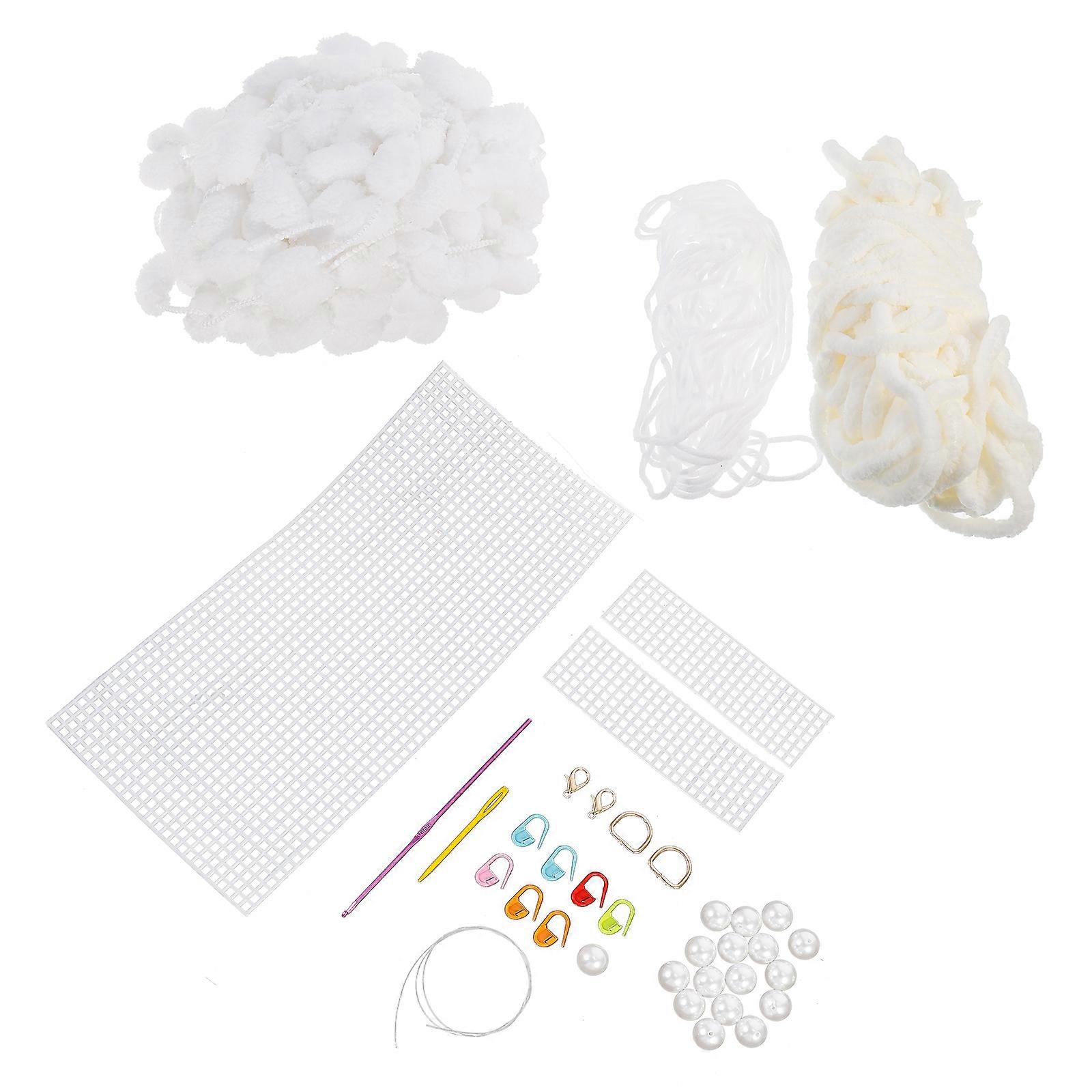 DIY Bag Making Materials 1 Set Featuring Hand-woven Style Perfect For Women Engagement In Gifting And Crafting