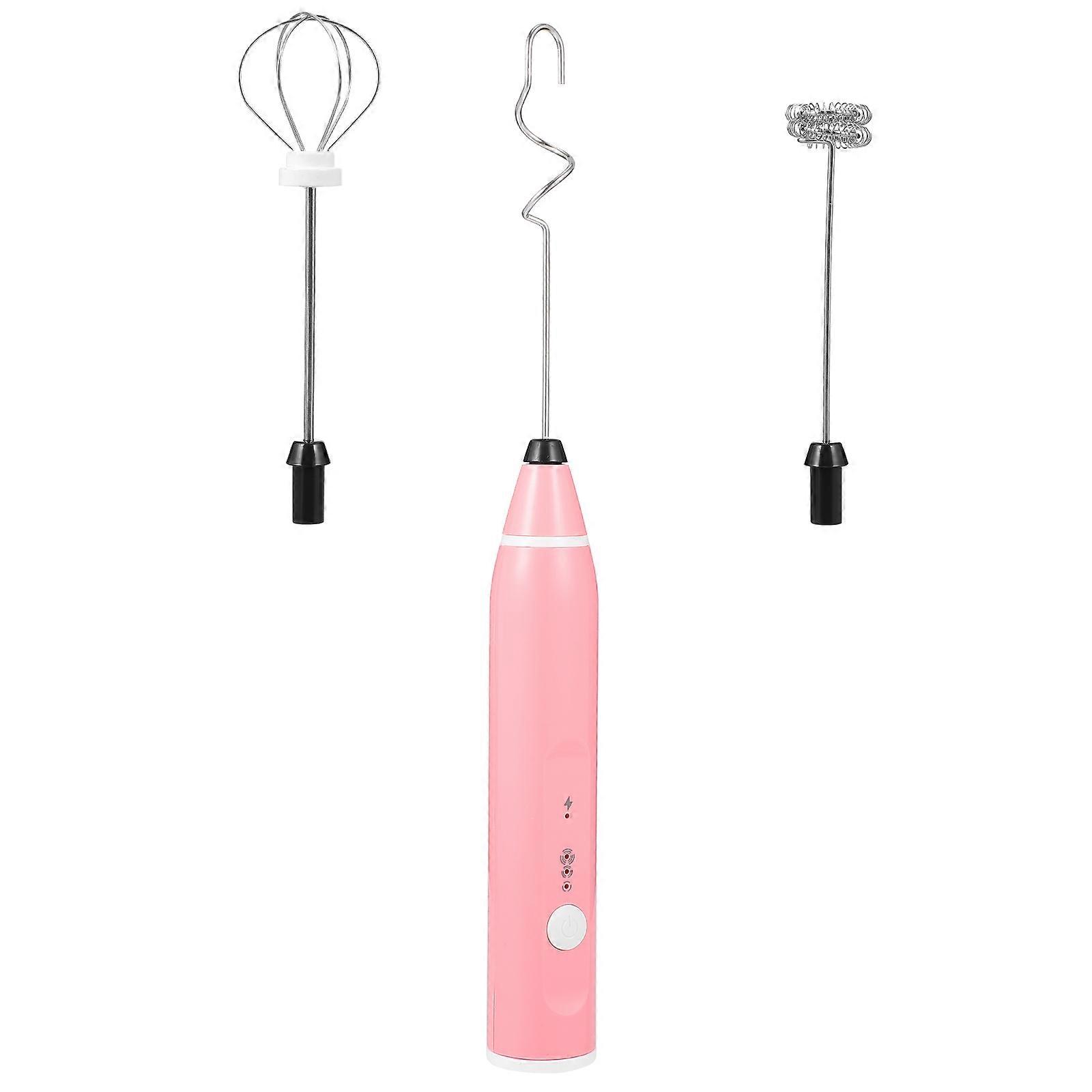 خلاط يدوي قابل لإعادة الشحن 1 مجموعة بيض ضرب أداة DIY منحنية هوك تصميم الفولاذ المقاوم للصدأ استخدام المطبخ