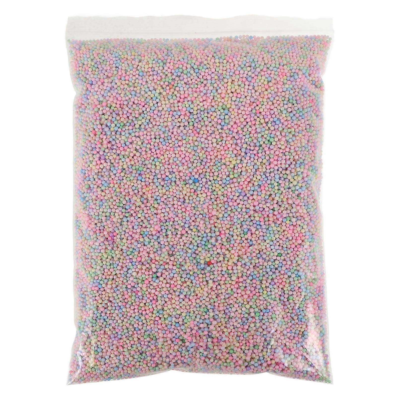 Colorful Foam Beads for DIY Craft Vase Filler Present Box Tiny Packing Balls Kids Craft Polystyrene Balls Party Decoration