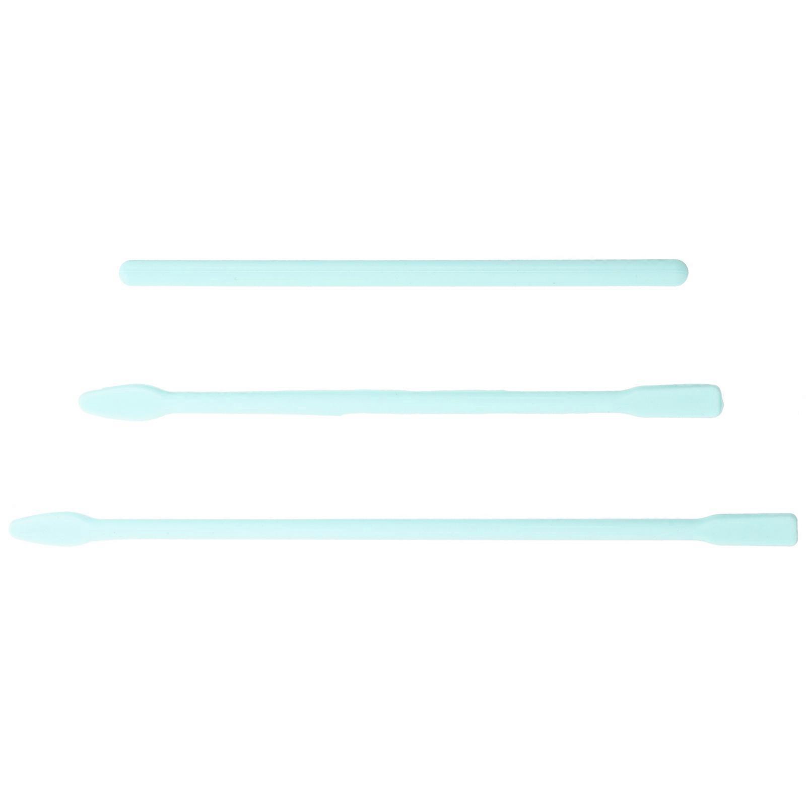 Sky-blue Plastic DIY Mixing Sticks Set of 3 Perfect for Resin Crafts and Stirring