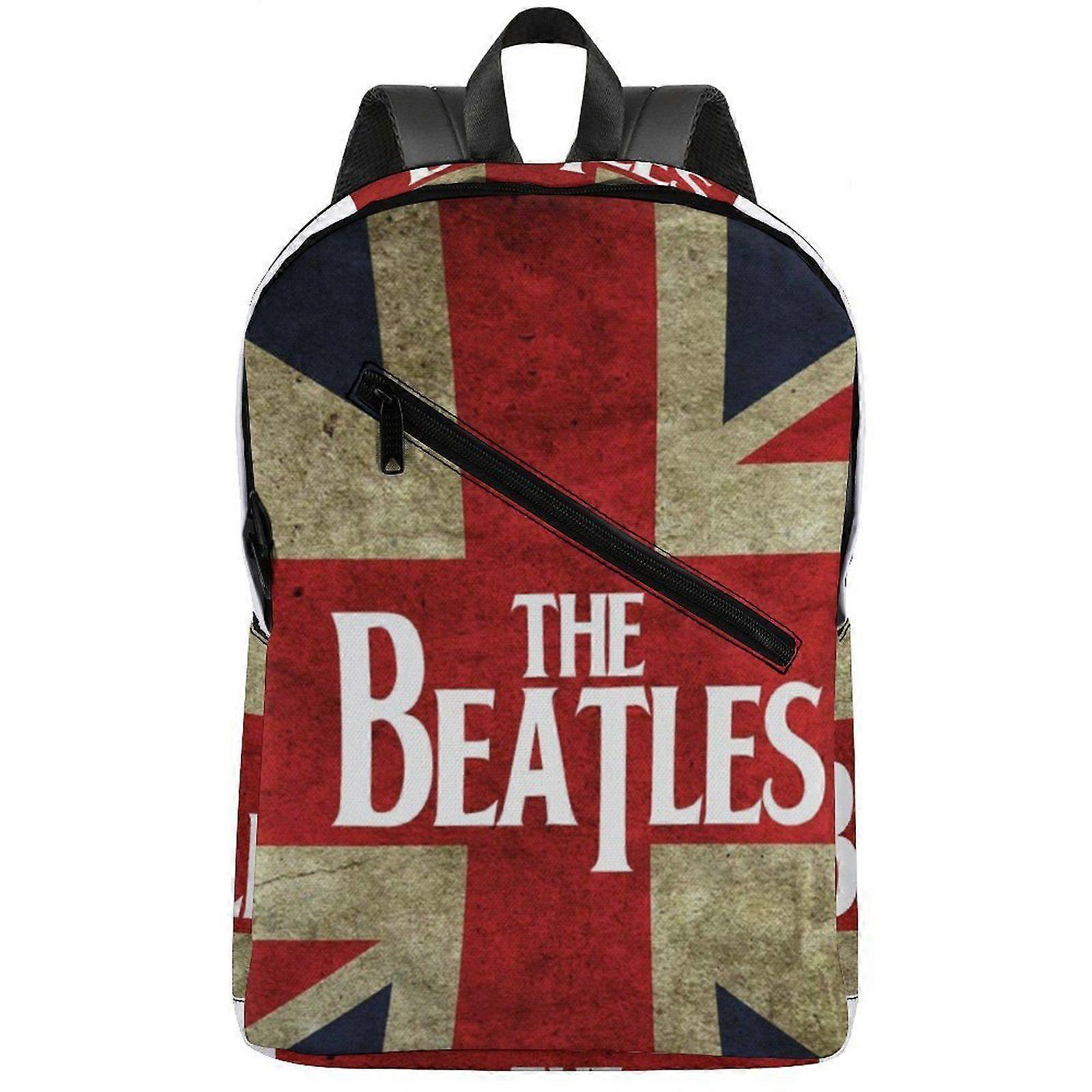 w6336 The Beatles Comfortable Backpack Featuring Adjustable Straps and Cushioned Back Panel for Everyday Use u6336