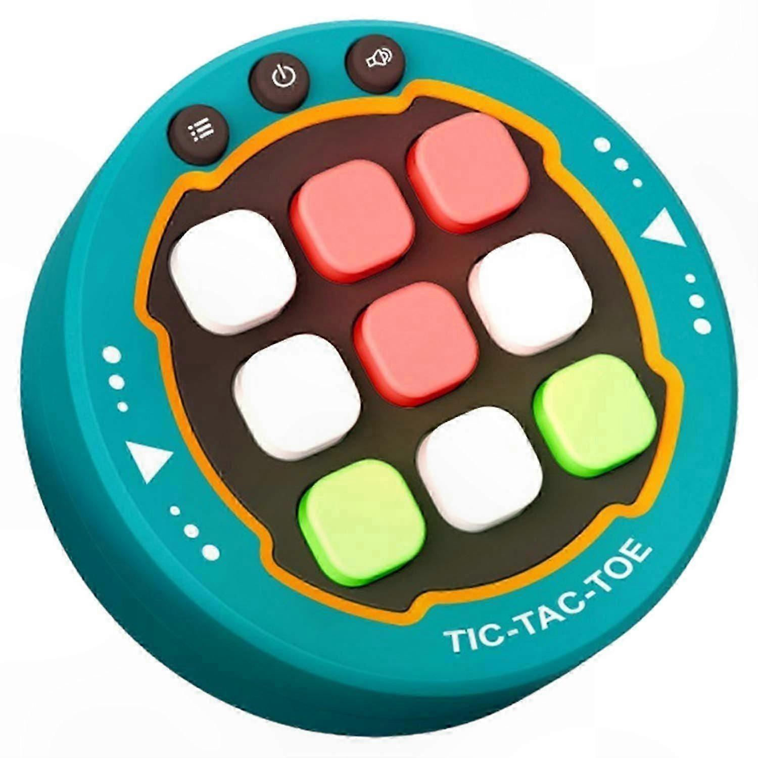 Handheld Brain Teaser Puzzle Game for Kids, Fun Tic Tac Toe Entertainment Device