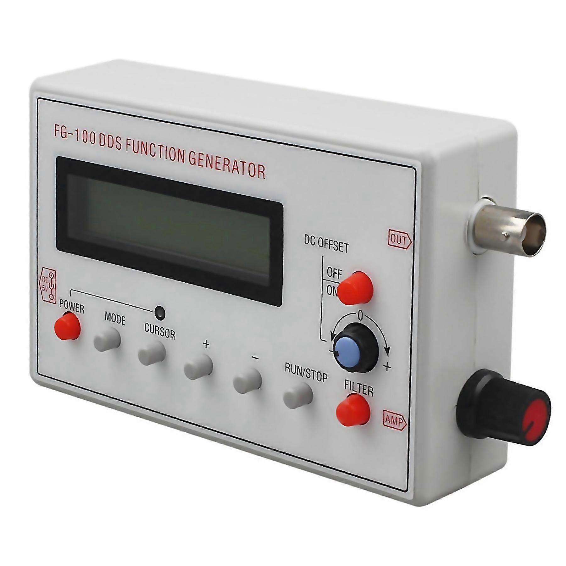 For fg100 dds function signal generator frequency counter 1hz 500khz