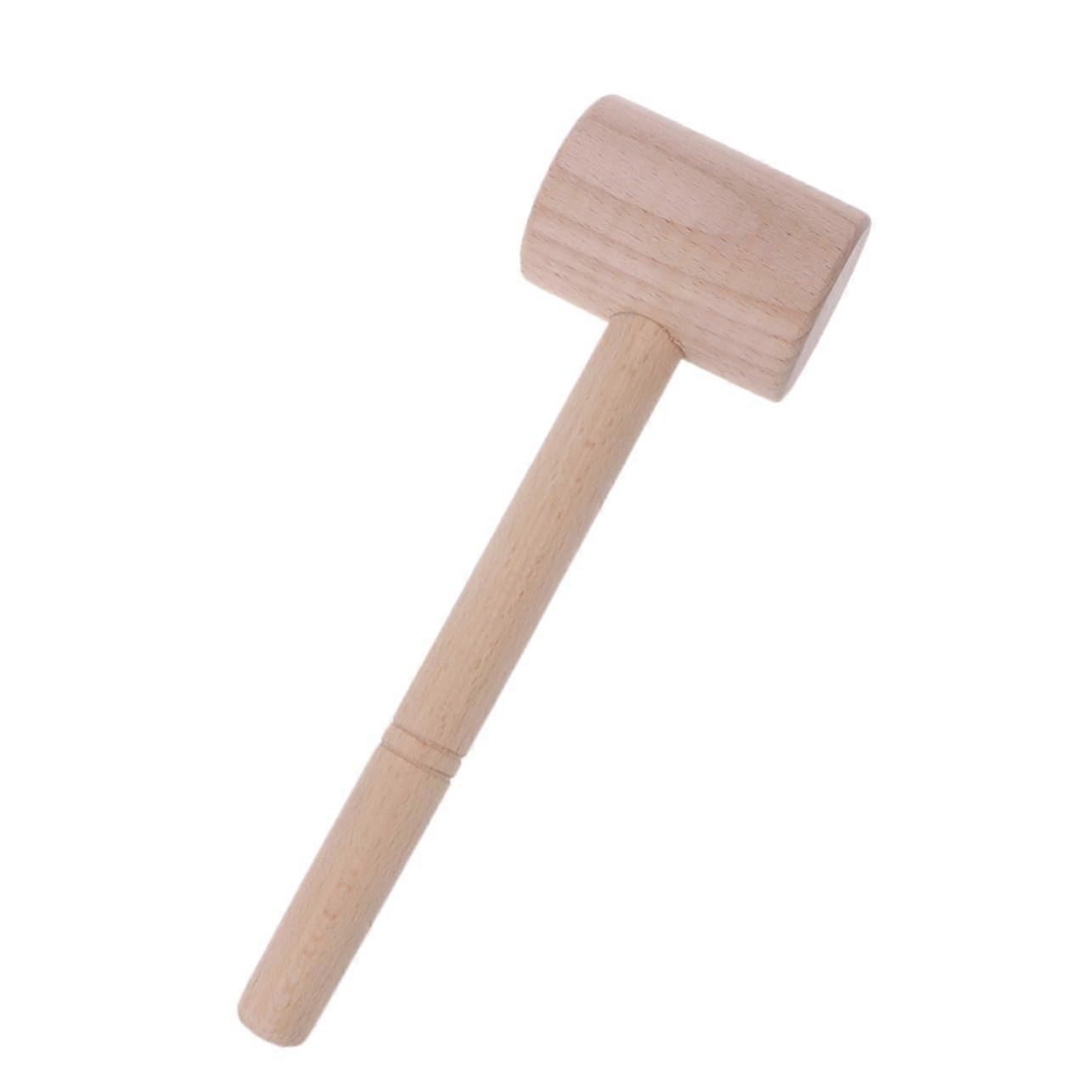 Wood Carving Hammer - 1 Piece Leather Processing Tool for Embossing, Carving, and Hole Finding in Wood and Leather