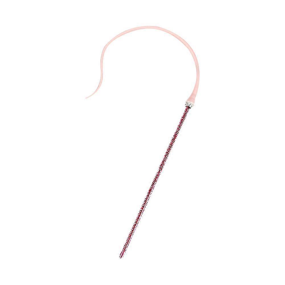 Interactive Cat Wand Toy with Mouse Tail 55cm Safe Silicone Teaser for Indoor Play Bonding and Fun Exercise