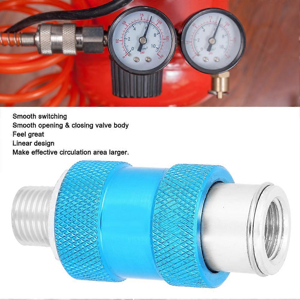 10PCs Hand‑Push Valve Pneumatic Tool Mechanical Thread Connection Corrosion‑Resistant