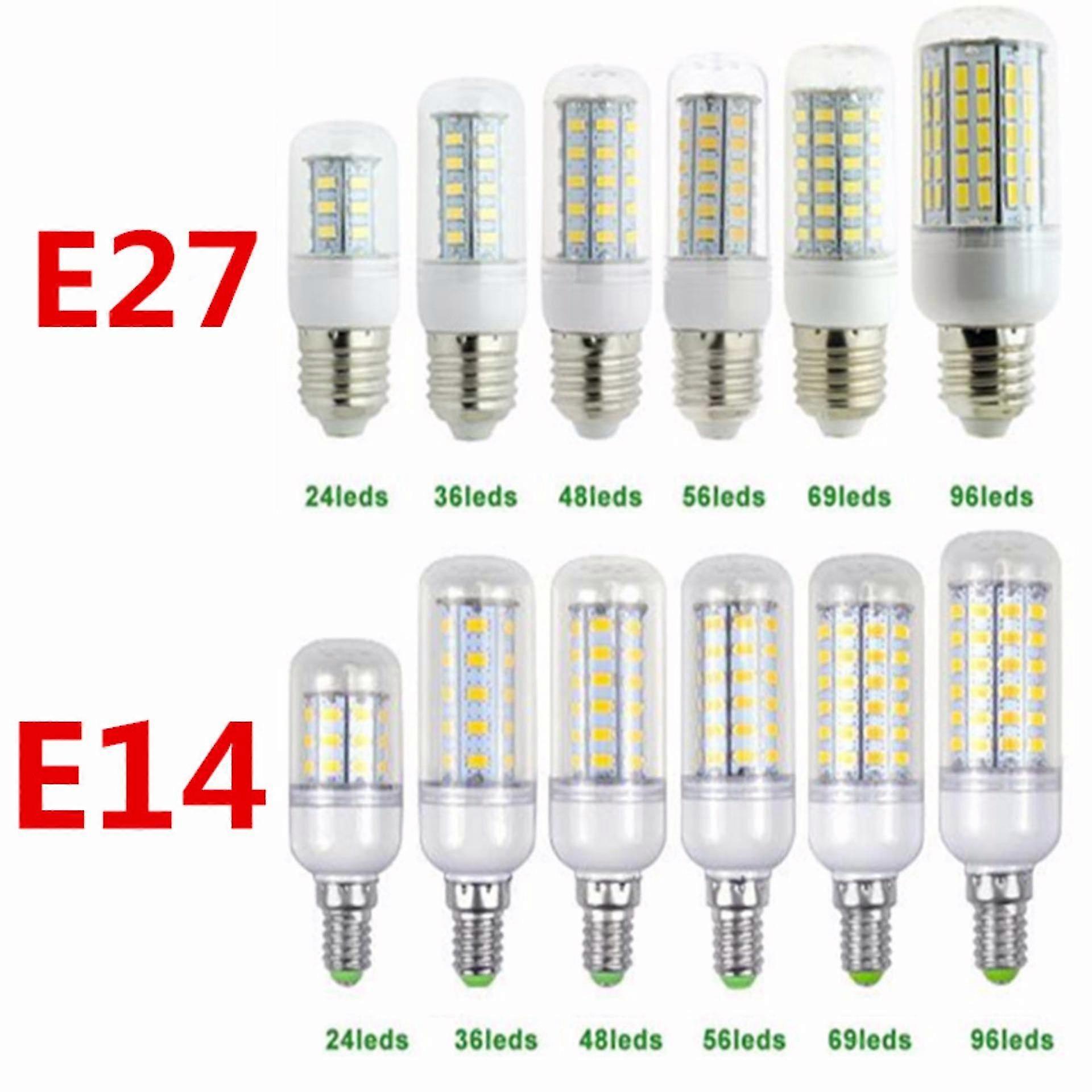 Indoor Spot Light Lamp with LED Corn Bulb E14 SMD 220V 7W, Suitable for 48 LED Bulbs