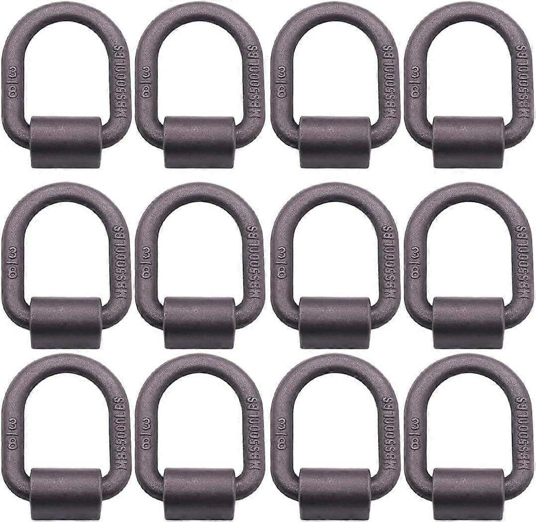 ツール 3/8 インチ D リングのヘビーデューティ溶接 - Truc 用 5,000 ポンドの破断強度タイダウンアンカー