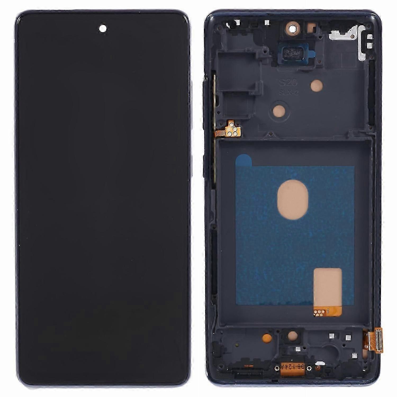 For For Samsung Galaxy S20 FE G780/S20 FE 5G - Grade C LCD Screen and Digitizer Assembly + Frame, Samsung S20 FE Screen Assembly
