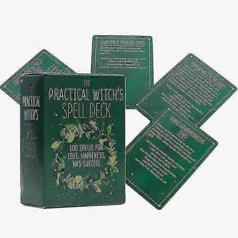 Witch Oracle Cards Deck: Spells, Rituals & Divination