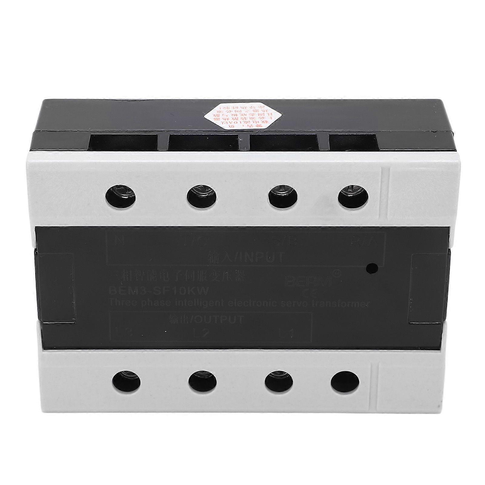 3 Phase Servo Transformer 10KW Electronic Voltage Converter 360420V Input 200230V Output