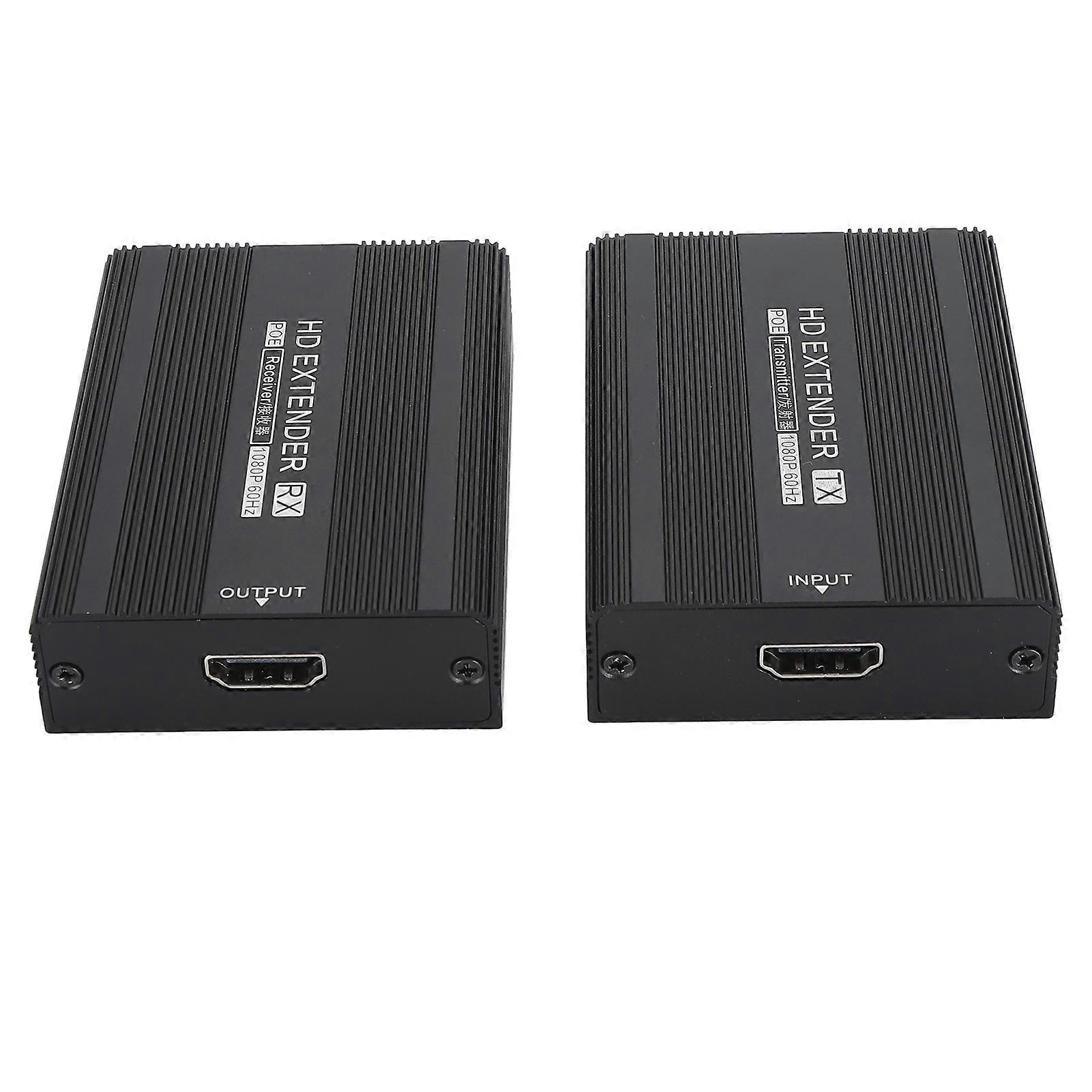HD Multimedia Interface Extender 1080p POE Up to 492ft Ethernet