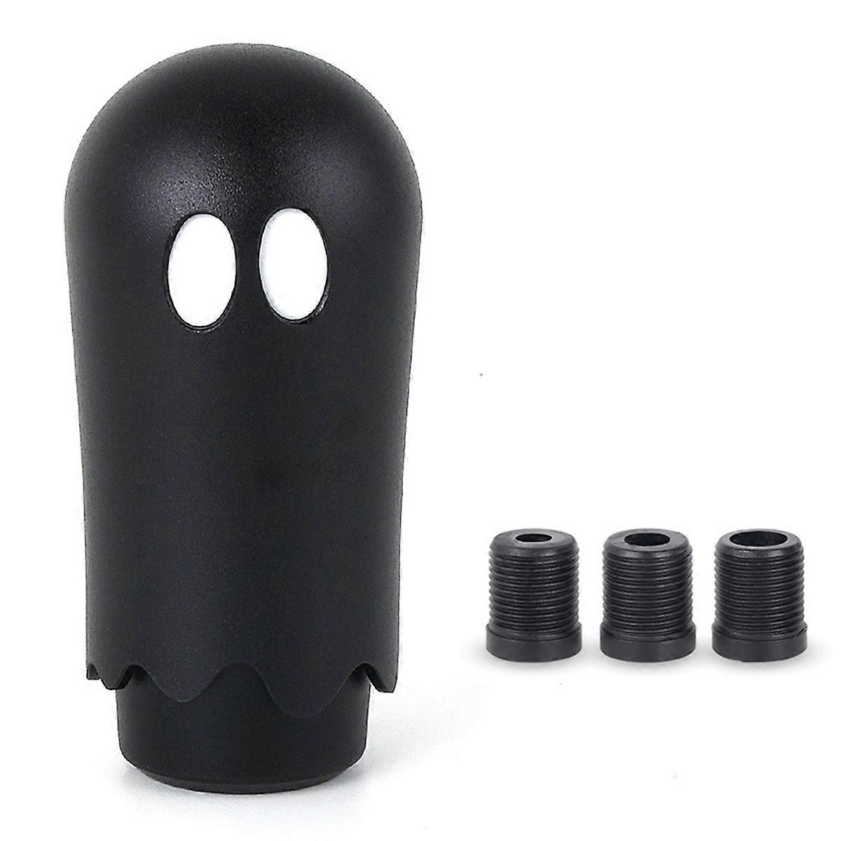 Car Gear Shift Knob Halloween Style Ghost Shift Knob with 3 Adapters M8/10/12 Creativity Car Decoration B