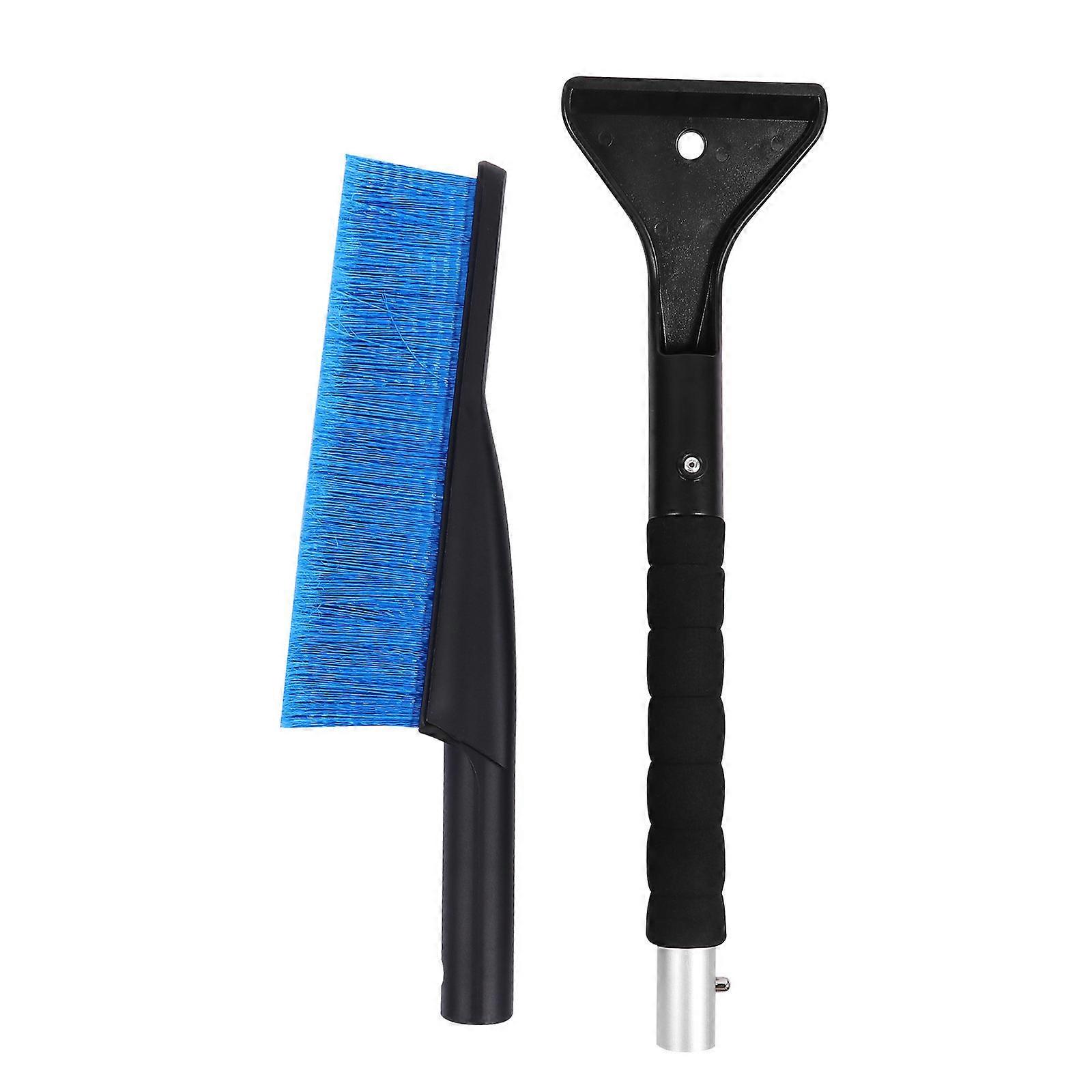 Blue Plastic Snow Multi Function Frost Removal Tool 1 Pc Car Accessory