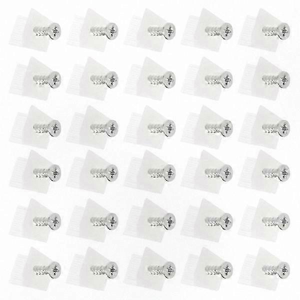 100-Piece Furniture Fixing Set with Metal Shelf Pegs and Hidden Brackets for Drawer and Cabinet Reinforcement