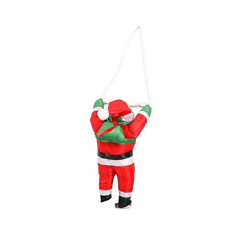 Climbing Santa Claus Plush Toys, Single to Four-person Ladder Combinations, Durable and Eye-catching Polyester Fabric