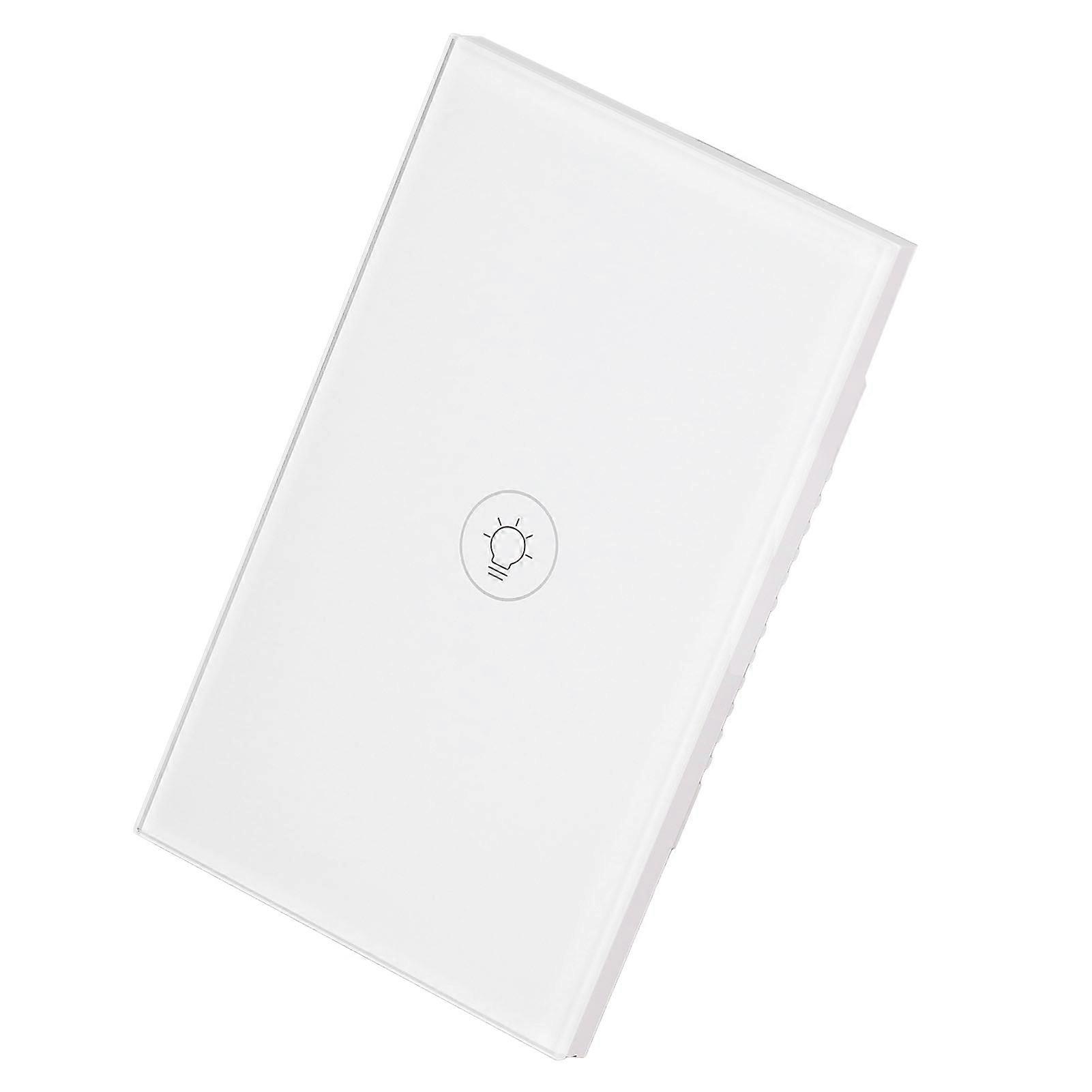 Smart 1-Way ZigBee Dimming Touch Switch 12x7.4cm 200W LED