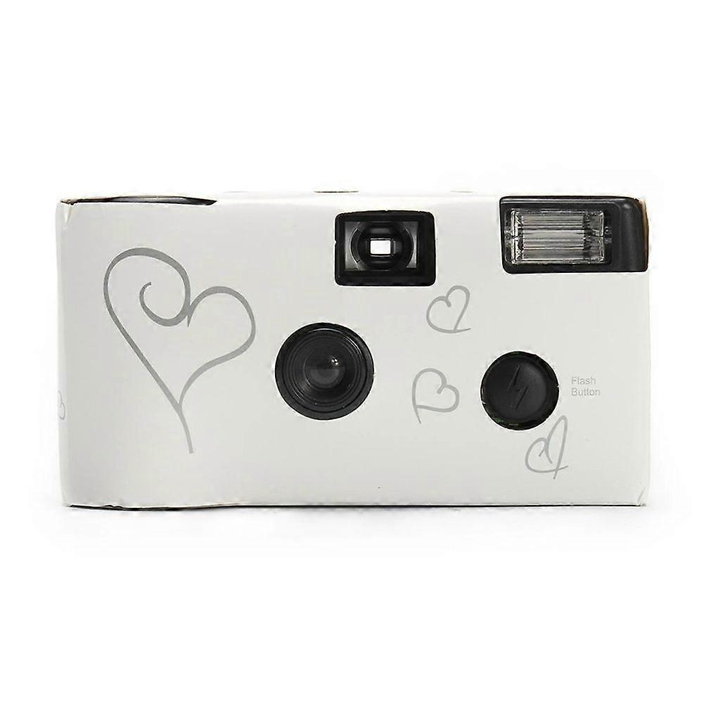 1PC Retro 27 Photos 35mm Film Camera Manual Fool Optical Camera Childrenands Gift Single Use Camera Film Sets