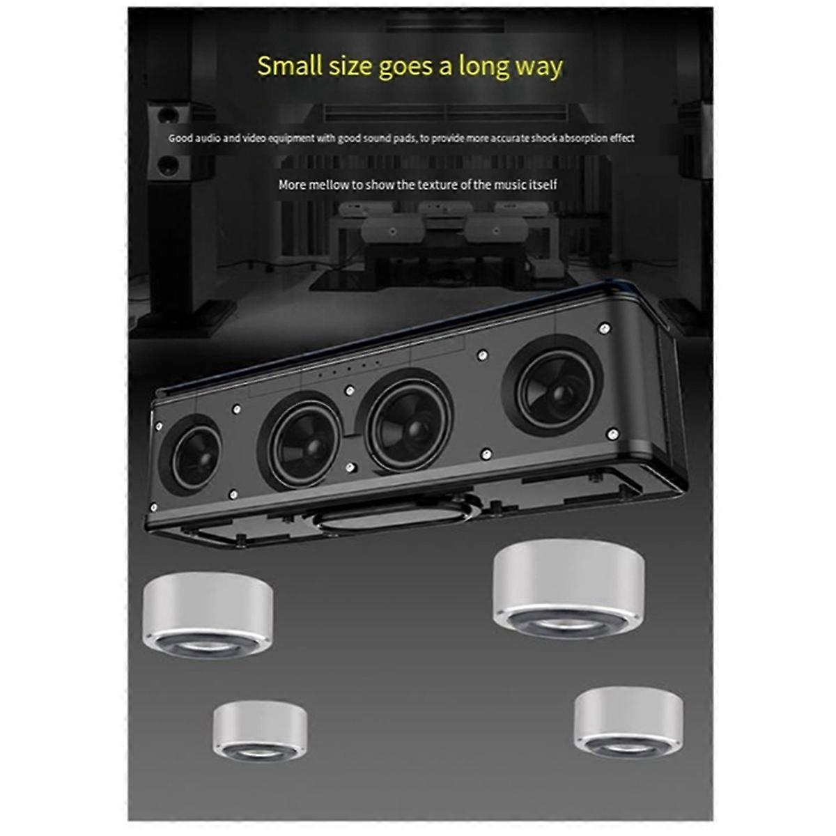 HIFI Speaker Absorber Shock Feet Pad Subwoofer Pad Amplifier Pads