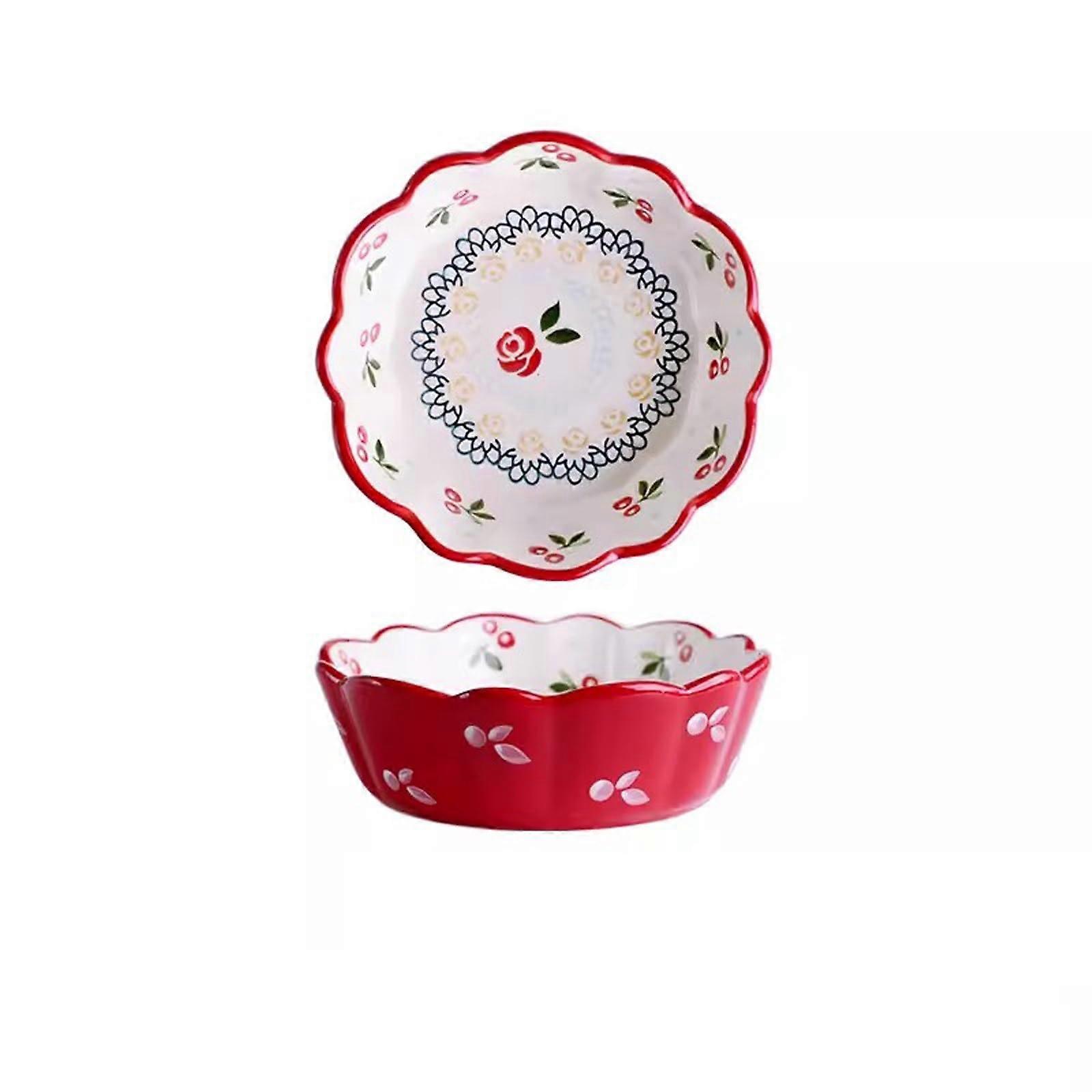 Small Plate Ceramic ThreeDisc Grid Plate Phnom Penh Style Restaurant Snack Plate Fruit Plate 9Pack