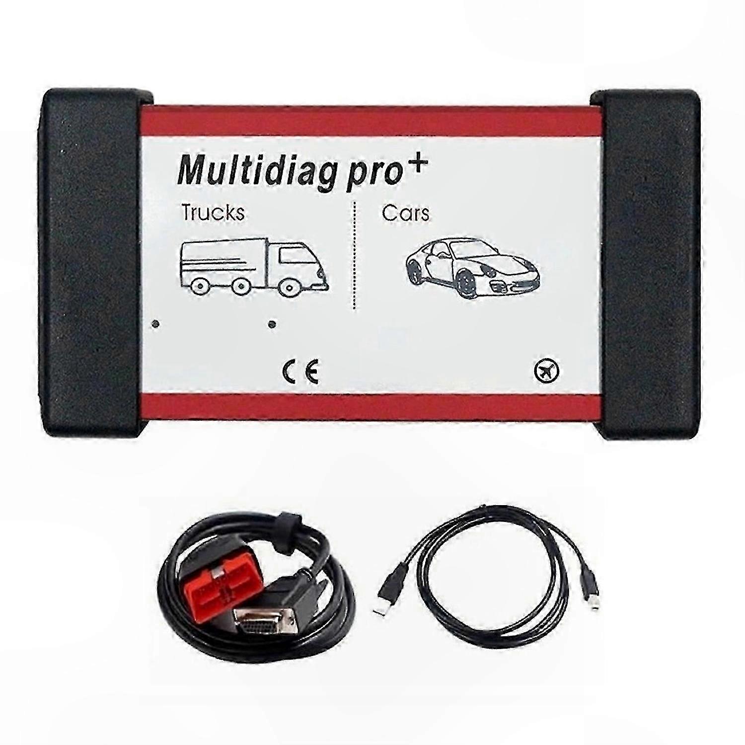 V2021.11 OBD2 Scanner Bluetooth Car Truck Diagnostic Tool Multidiag Pro TCS Relay