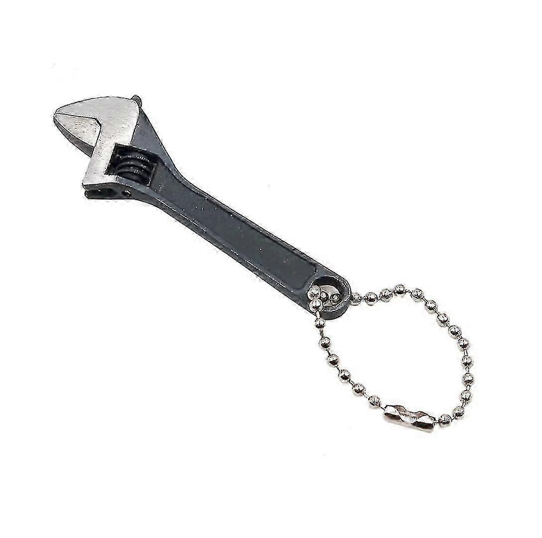 Adjustable Hand Wrench Spanner Wrench Size Adjustable Spanner Hand Knurl Tool Adjustable Wrench Wide Wrench Repair Hand Tool (1pc, Black)