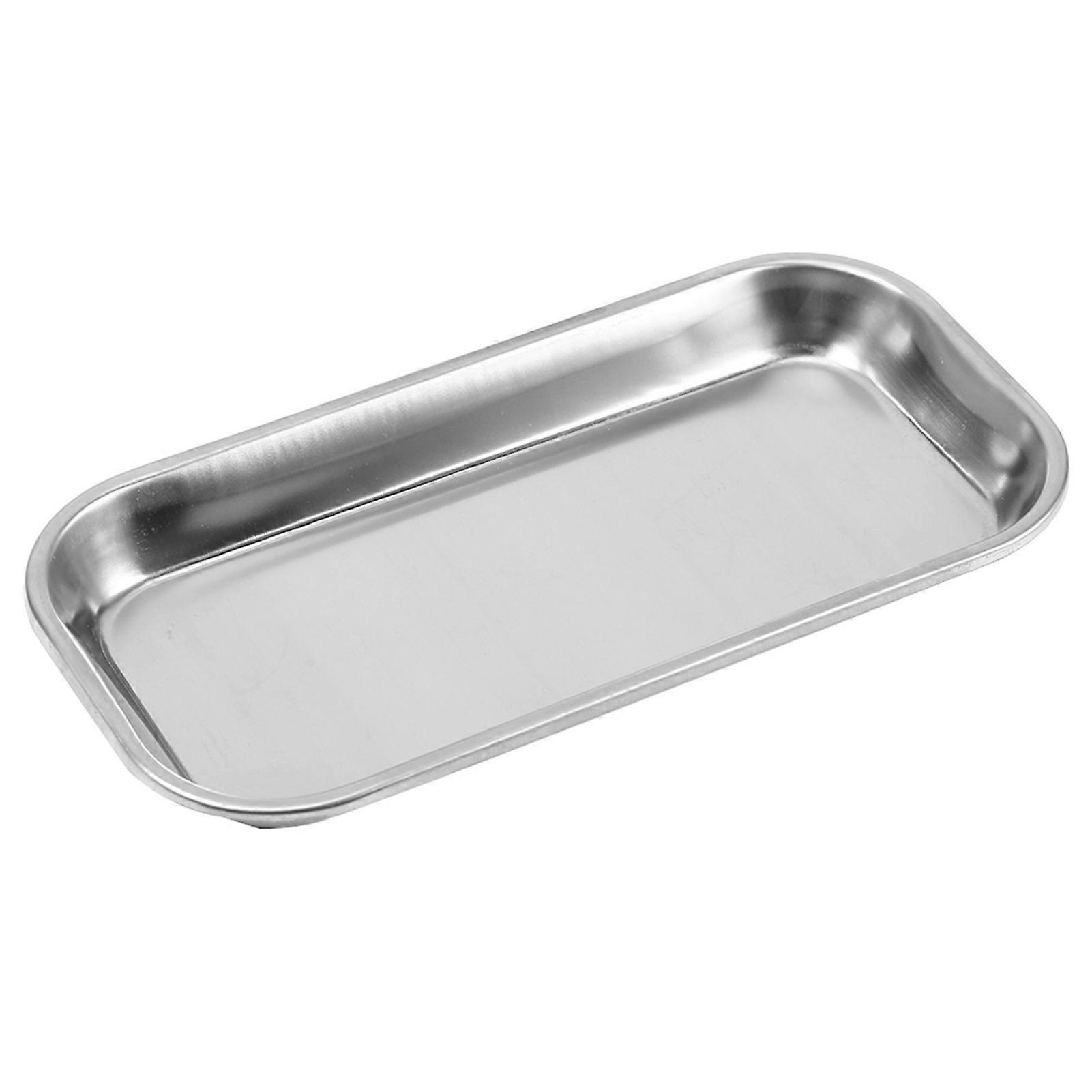 1pc Dental 201 Stainless Steel Medical Instrument Tray Useful Tool for Clinic Lab