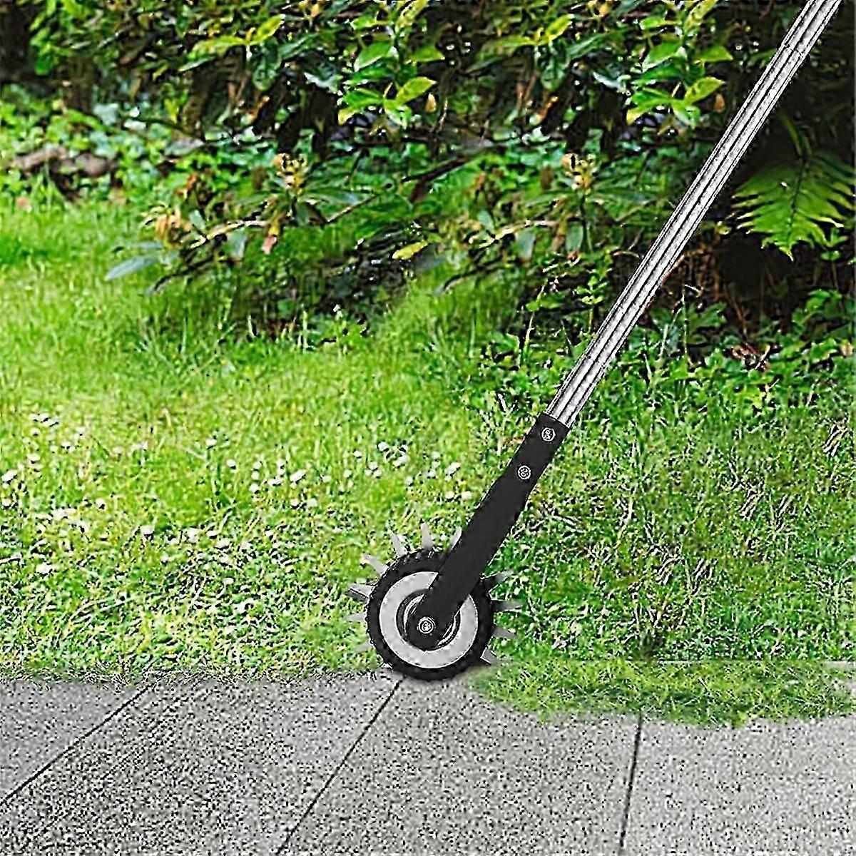 Wheel Rotary Edger,Adjustable Length Lawn Edger