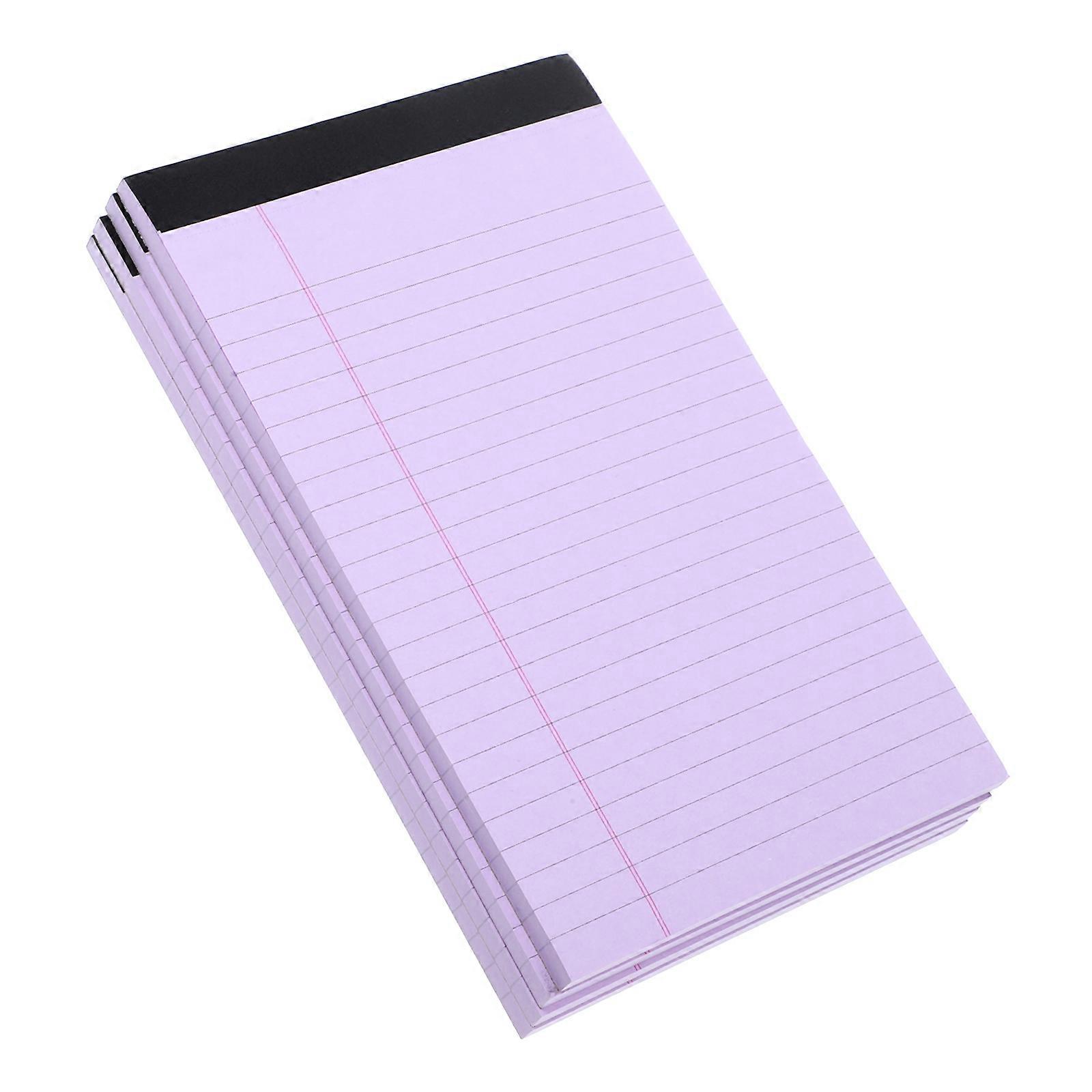 Legal Pad Ruled Lined Writing Note Pad for Daily Use 8Pcs Portable Pads