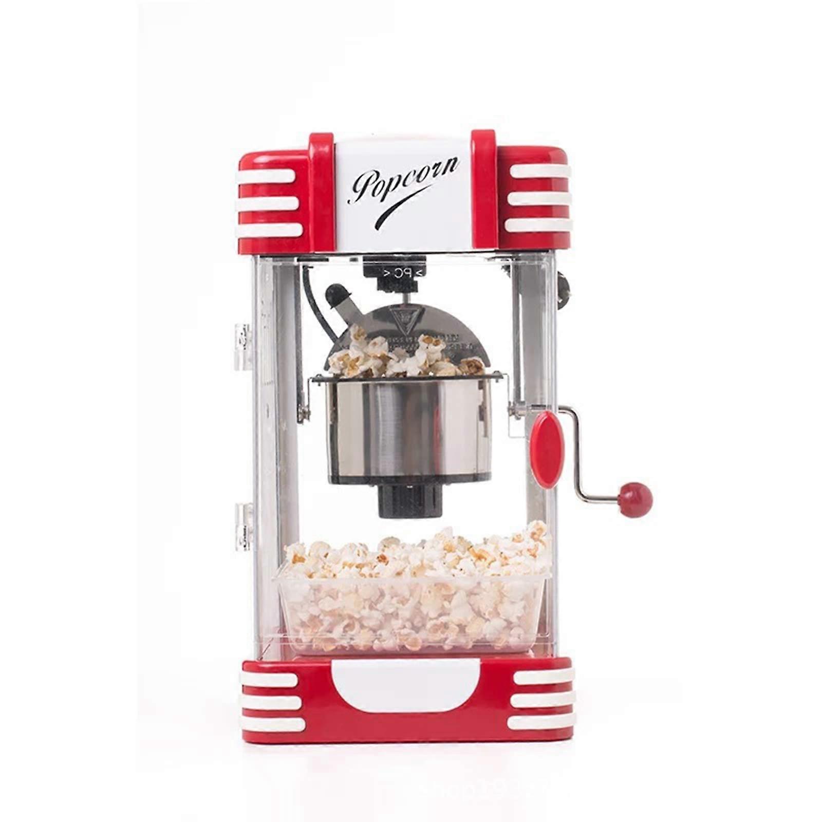 Popcorn Popper Machine Retro Popcorn Maker Easy To Clean Fast Healthy DIY Your Own Taste For Christmas Birthday Party