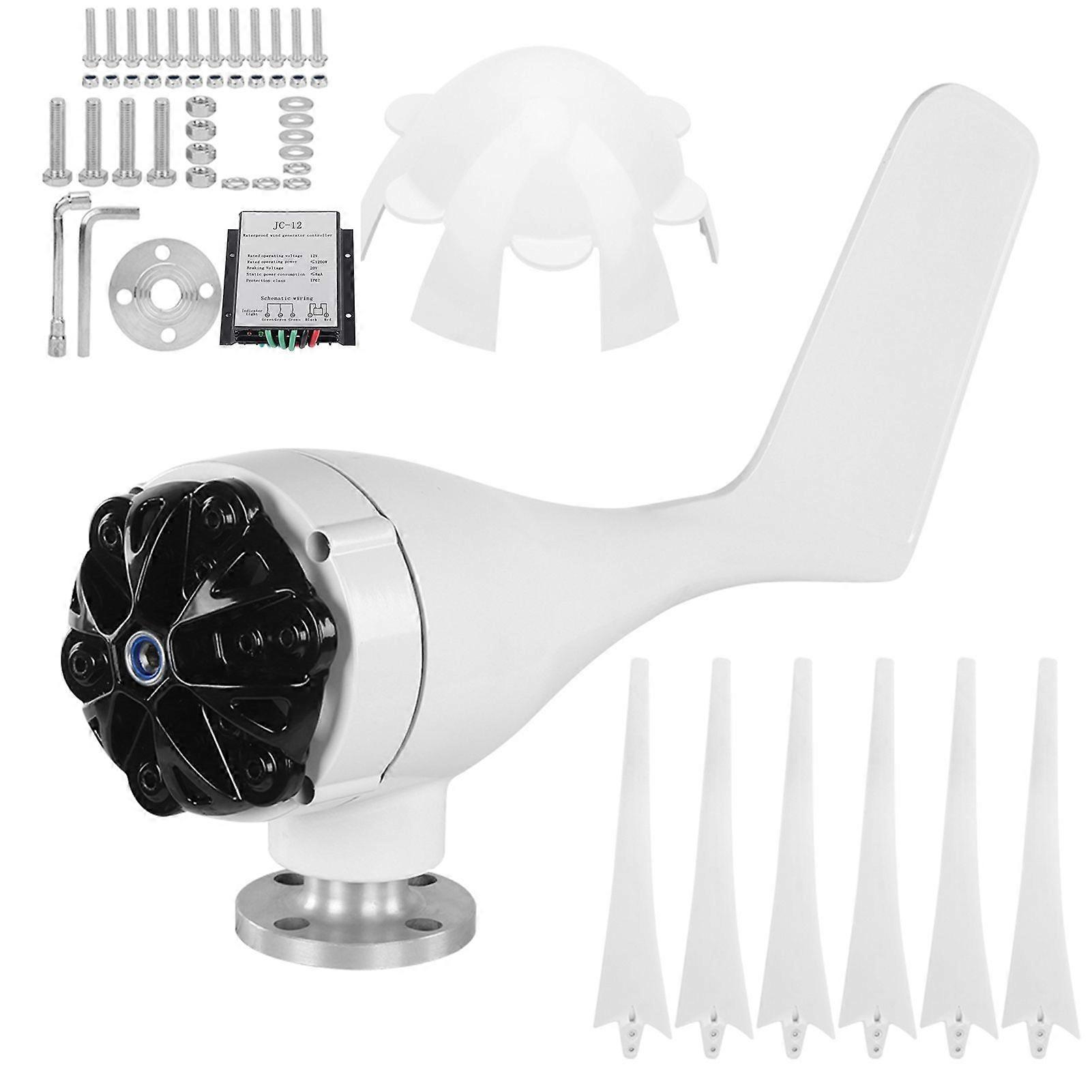 専門の風力タービンの小さい風車の発電機6の刃の産業機械類機械800W