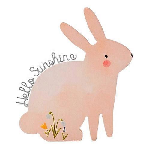 Celebrations Love Life Hello Sunshine Rabbit Plaque