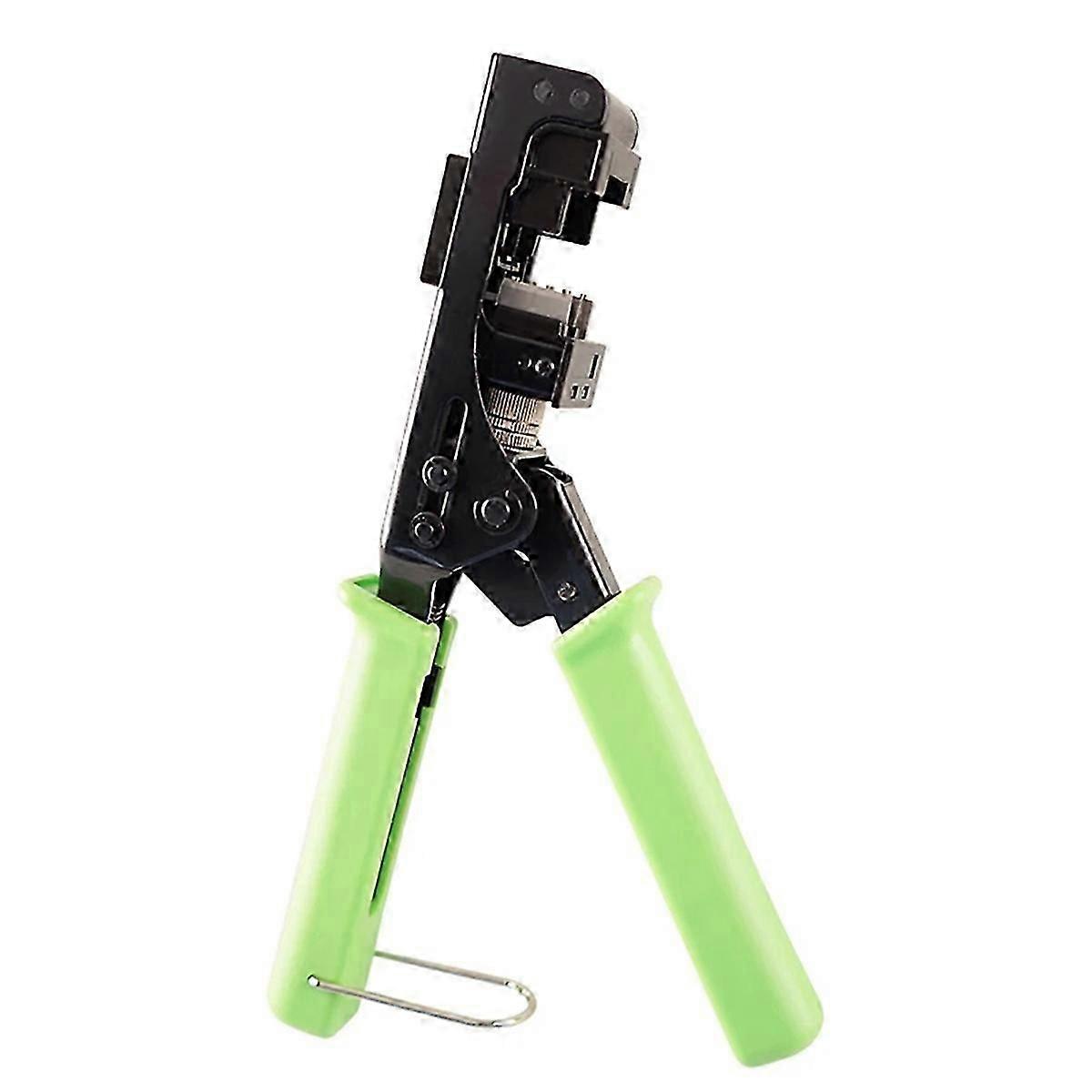 90 degree keystone jack punch down tool for cat5/5e and cat6/6a modular adapter fast termination