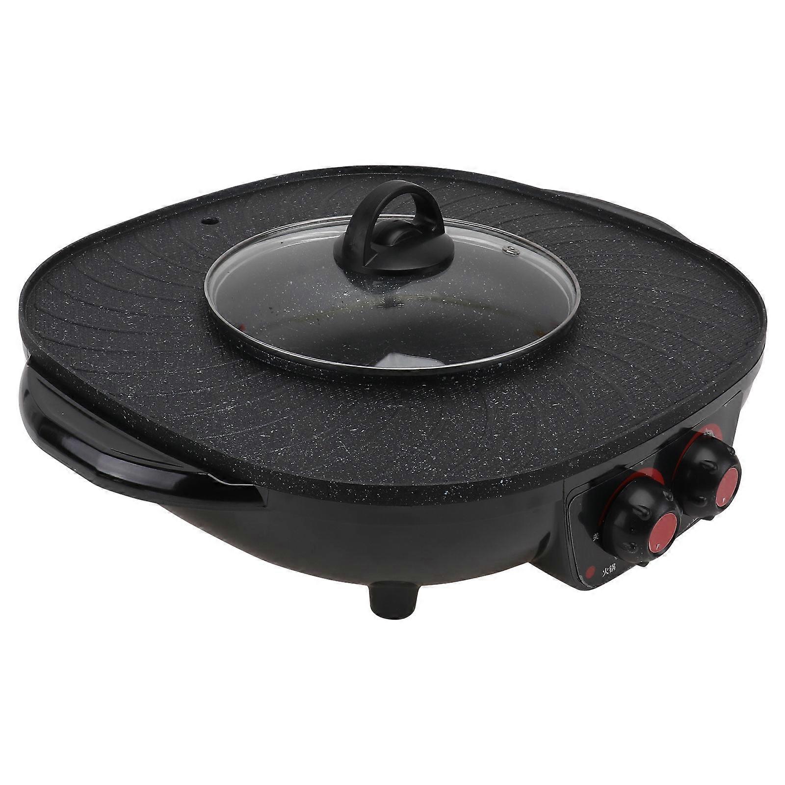 Hot Pot Cookware Roasting Pot with Smokeless Function 1 Electric Device