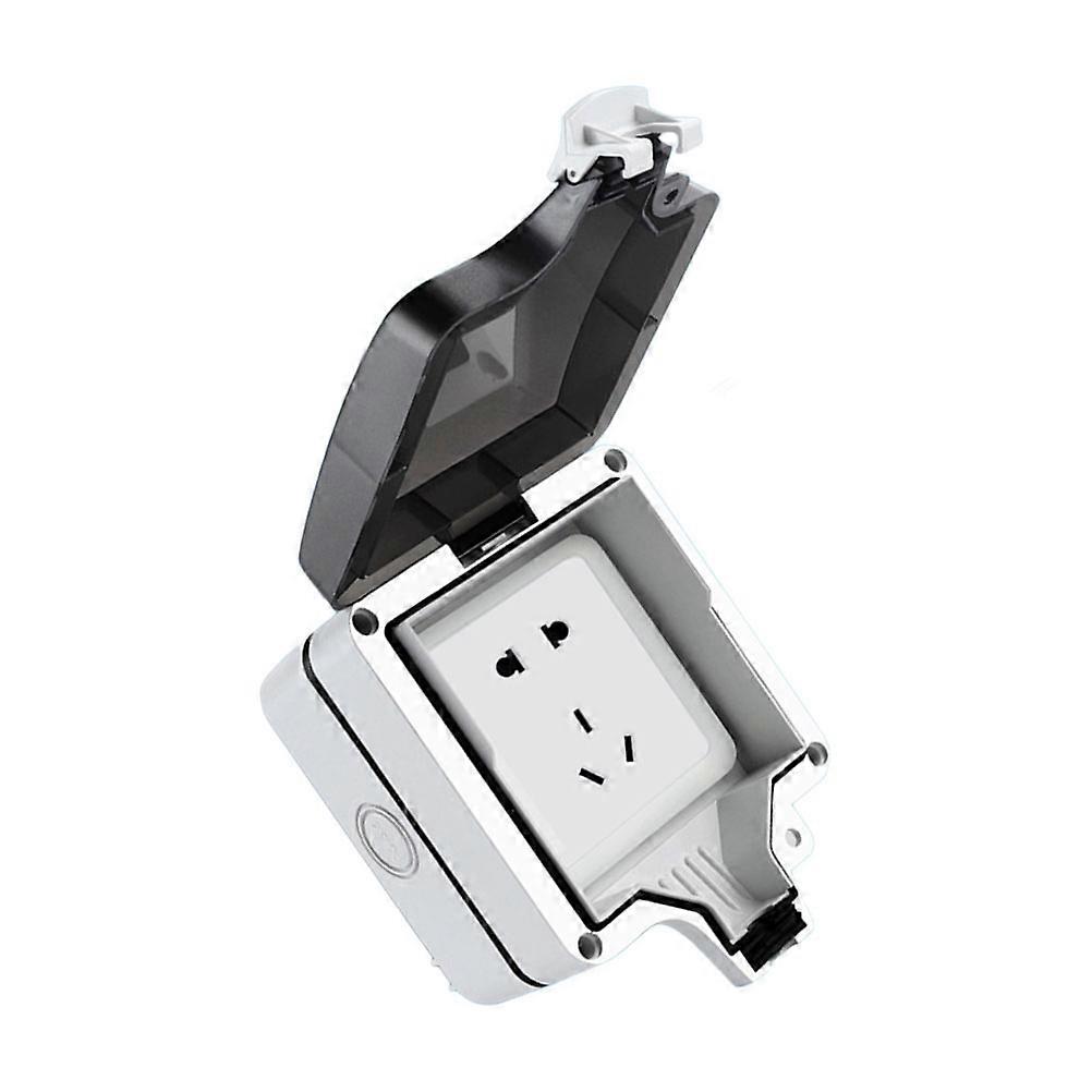 Outdoor Waterproof Power Socket Protector Made of ABS Pc Material 1Pcs