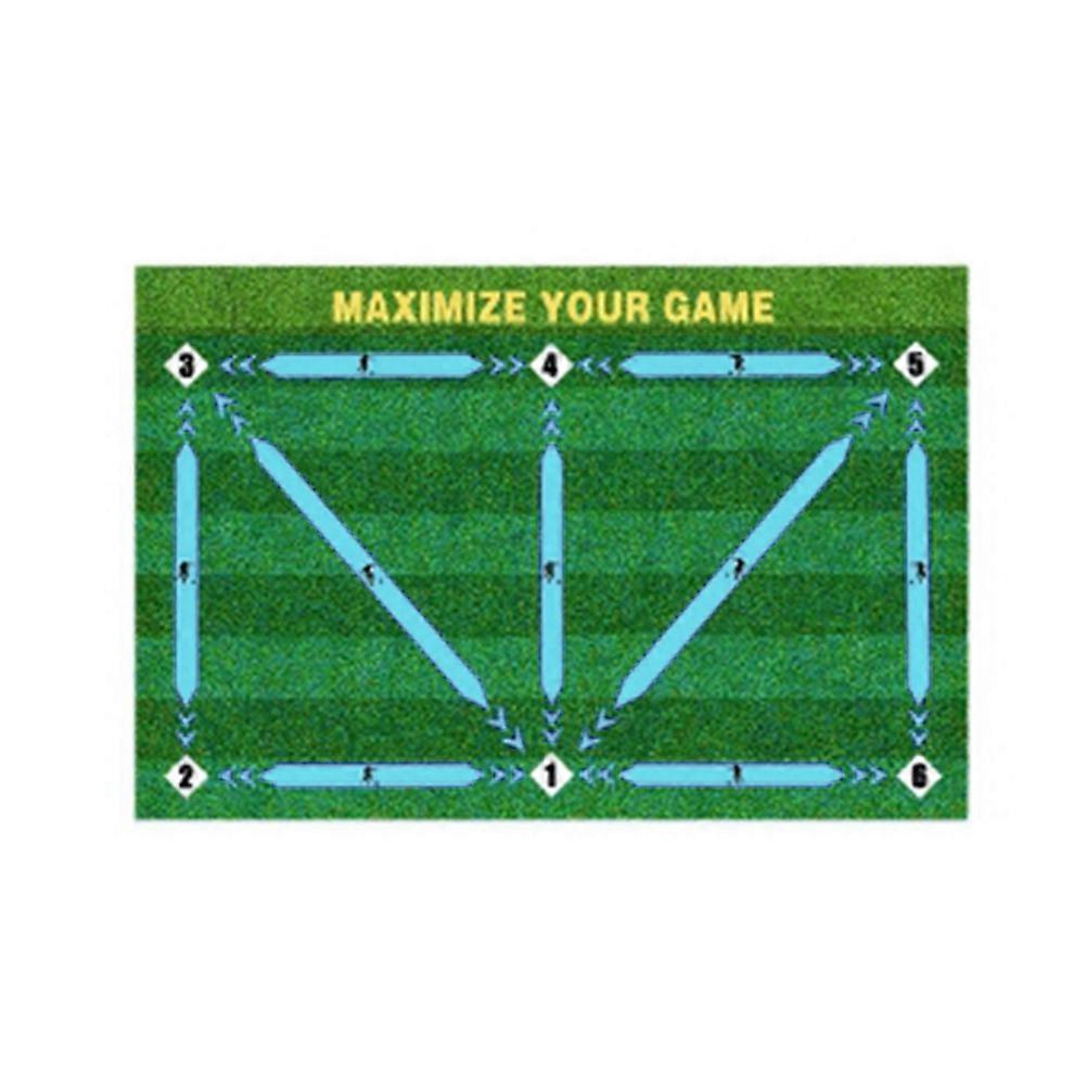 Football Footstep Training Foldable Mat Antislip Porch Floor Mats