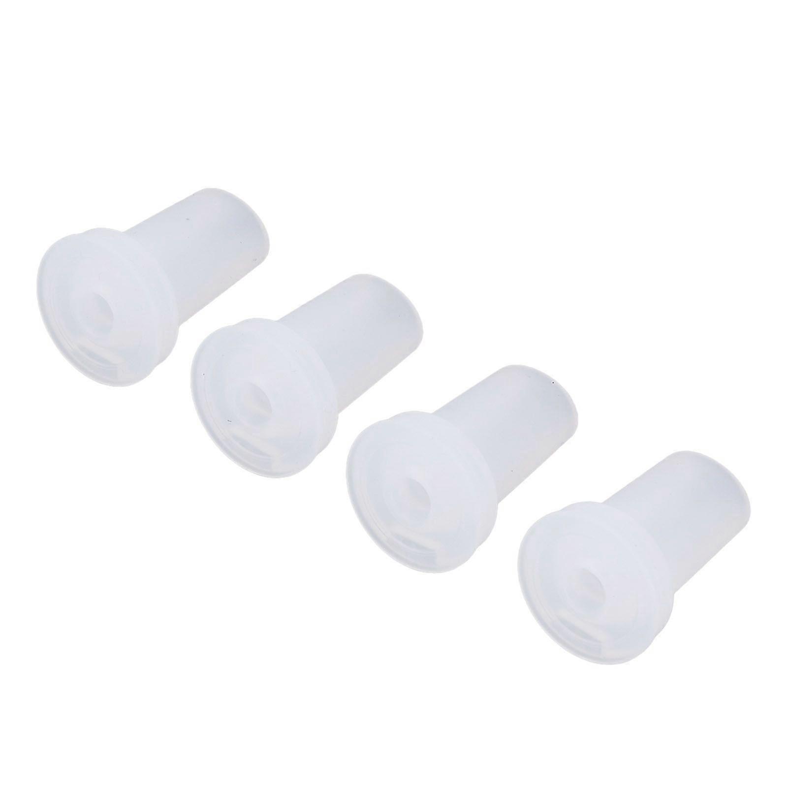 4 Pack Soft Silicone Replacement Water Bottle Tips, Leak Proof