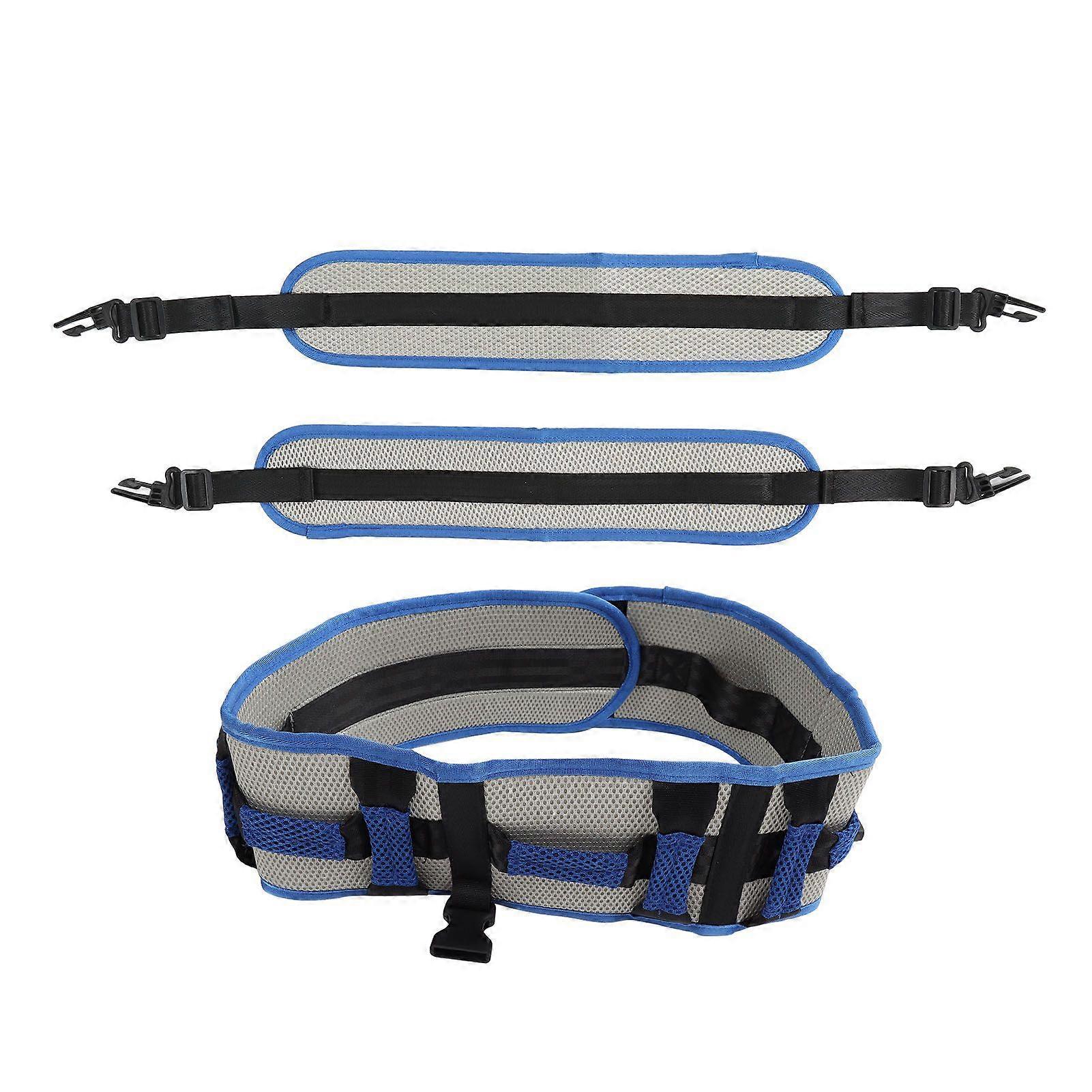 Transfer Belt Stable Support Uniform Force EVA Transfer and Walking Gait Belt with Leg Loops for Patients Elderly L