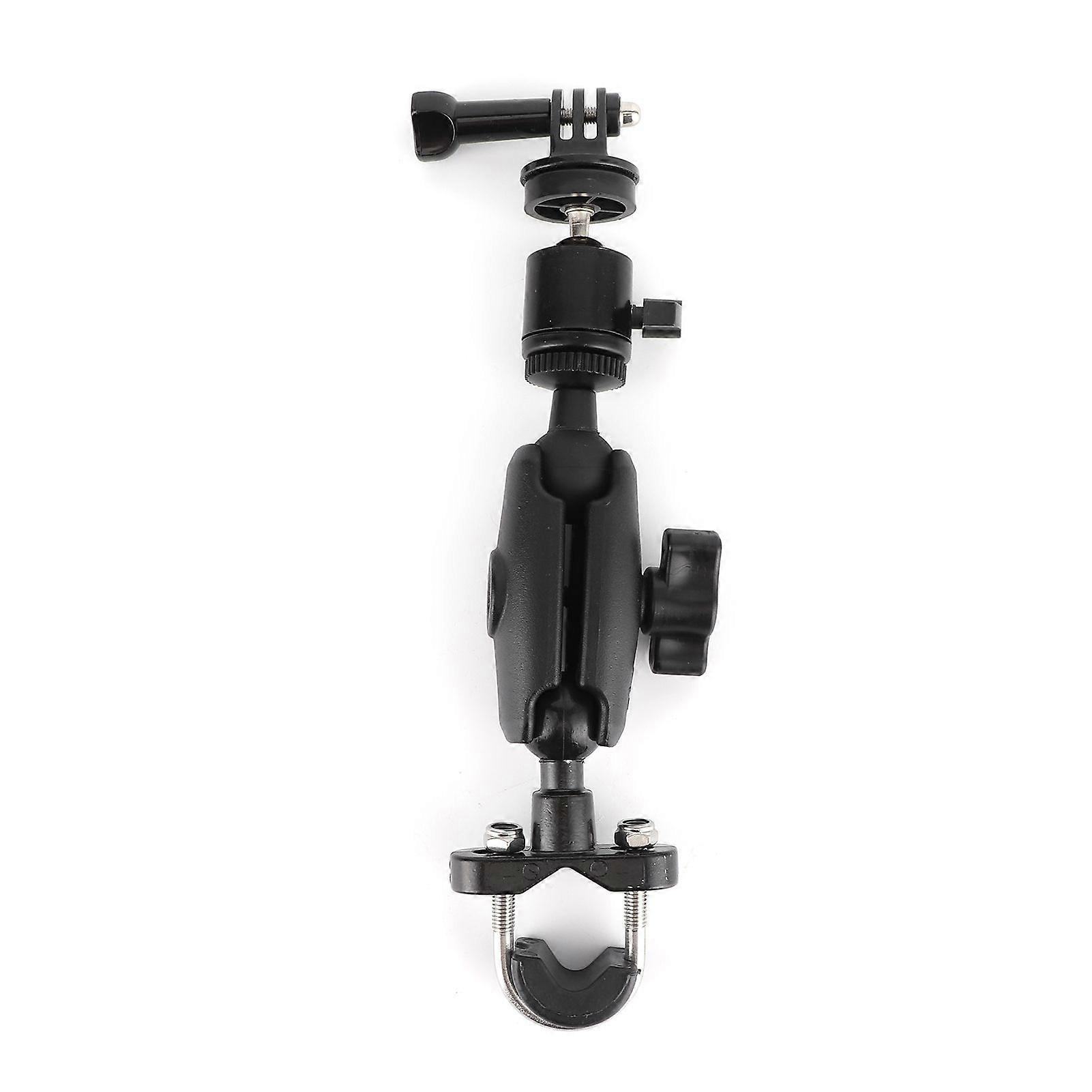 Motorcycle Action Camera Holder Aluminum Alloy 360 Adjustable Recorder Mount Stand for GoProHandlebar Mount