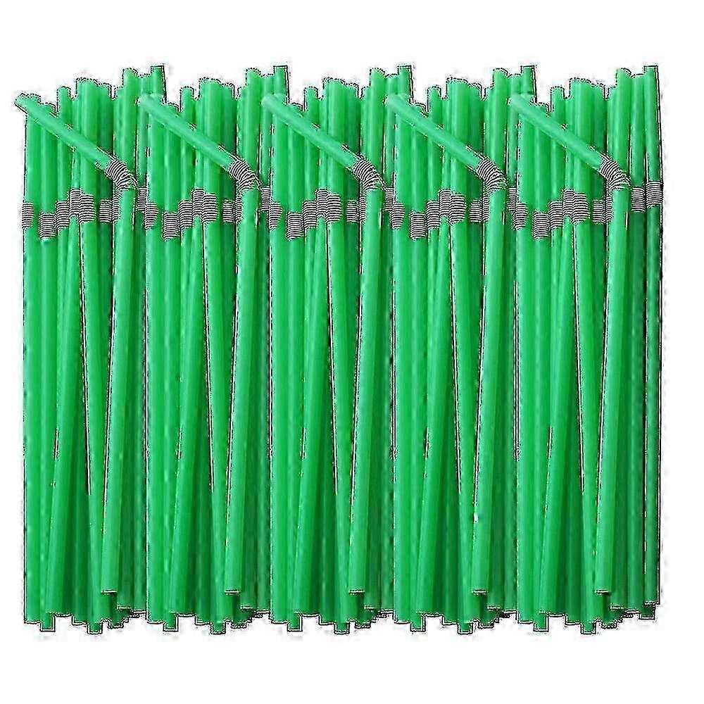 200 Extra-Long Flexible Plastic Drinking Straws, Colorful Disposable Bendable Party Straws for Fun Gatherings 2025