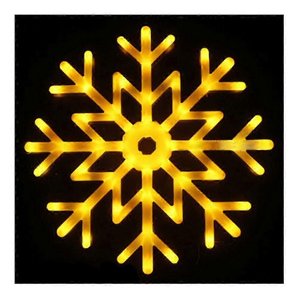 40cm LED Snowflake multi-colour Light Pendant