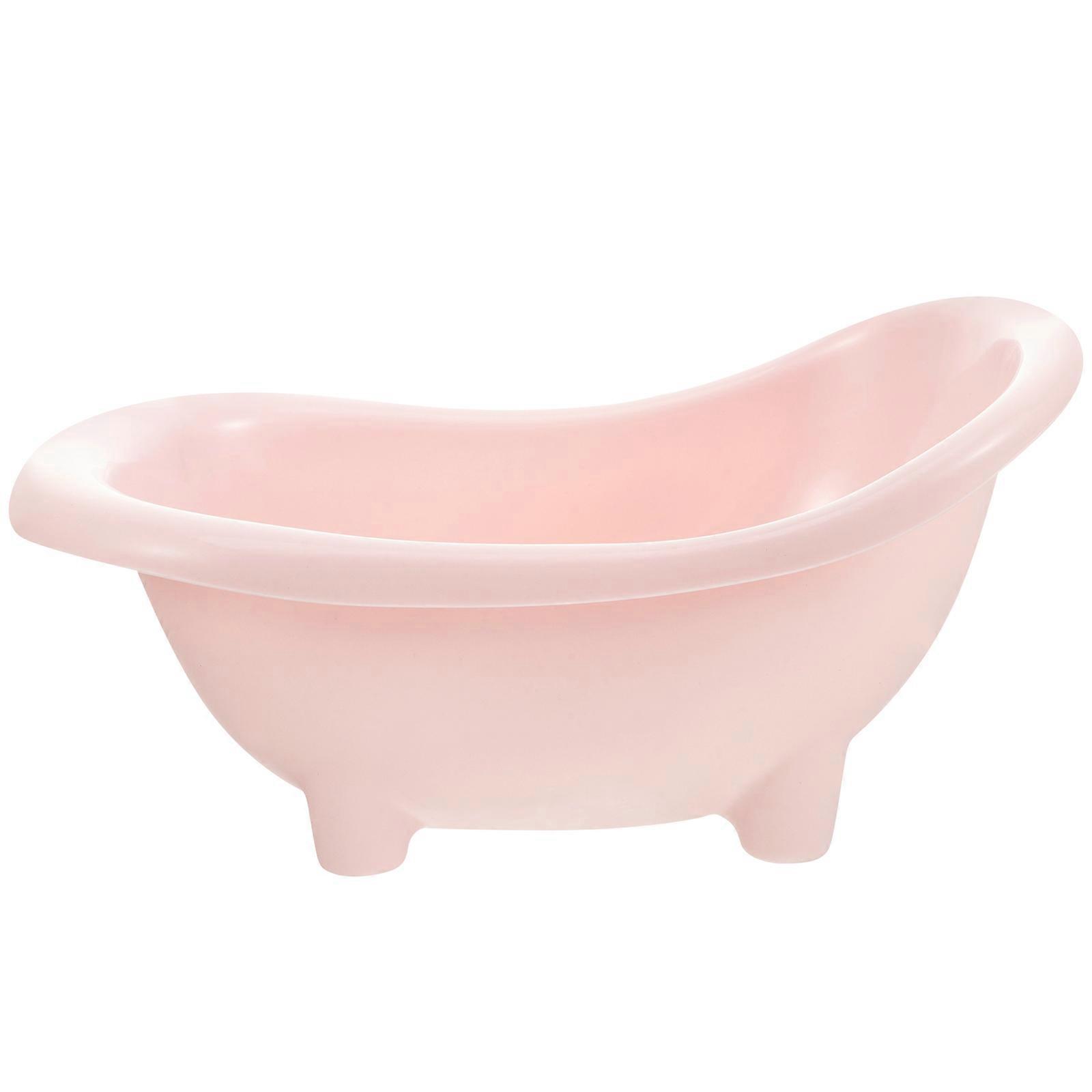 Plastic Small Pet Hamster Bathtub for Sand Bathing Daily Use 4Pcs