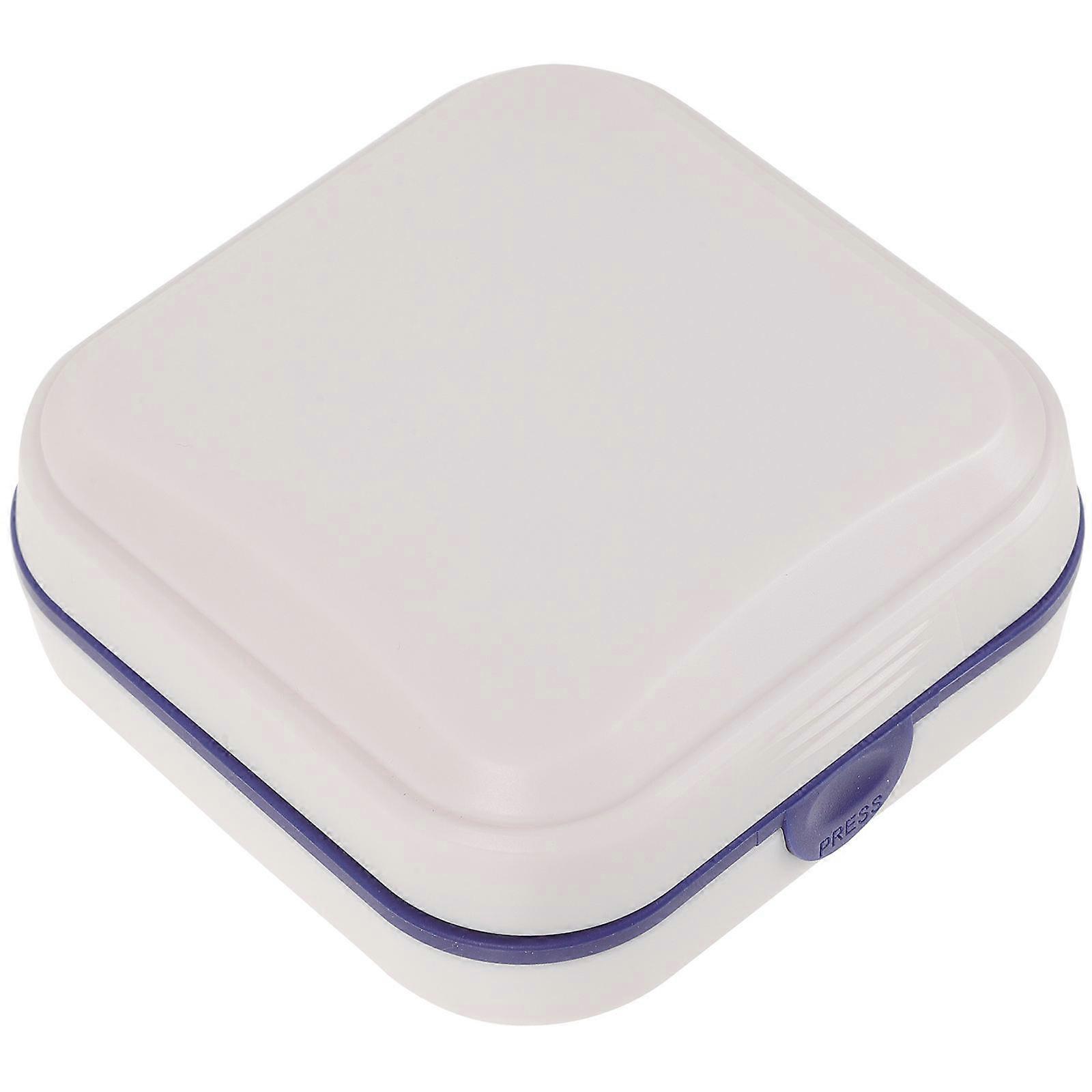 Small Hearing Aid Case for Storage 4Pcs Portable Hard Hearing Aid Box