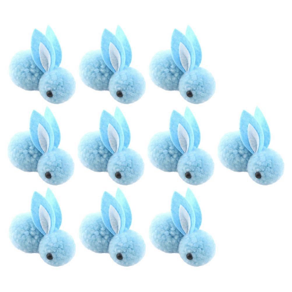 Easter Bunny Shape Plush Doll for Decoration 20Pcs Rabbit Doll Ornaments