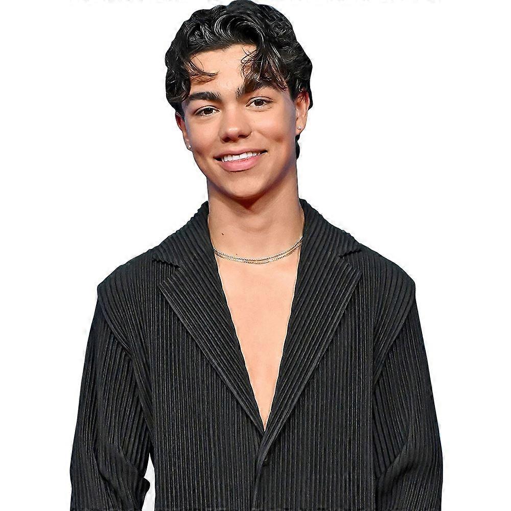 Malachi Barton (Black Suit) Half Body Buddy Cutout