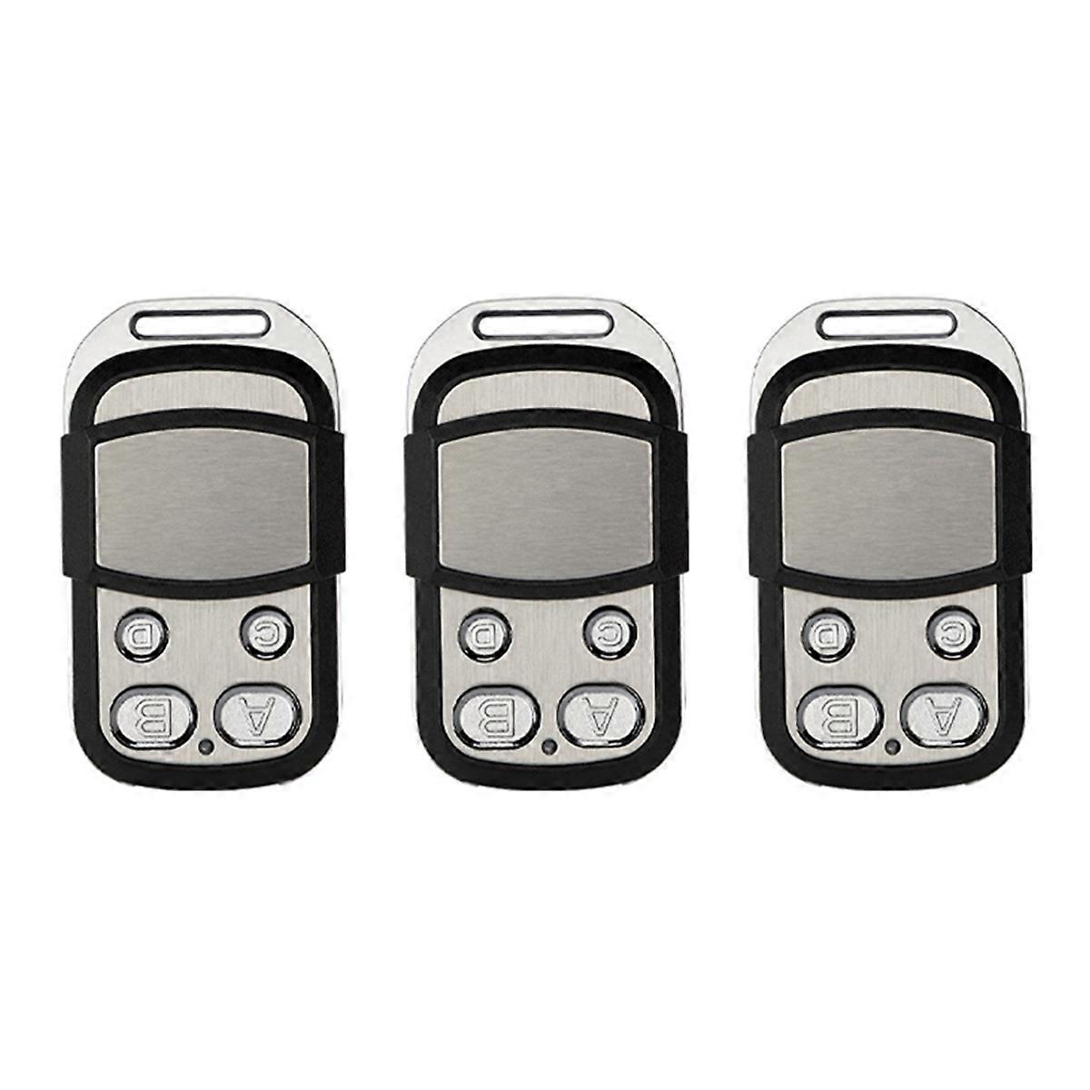 Remote Control for Garage Doors 433MHz Electric Gate Opener Compatible with MOOVO MT4 Series 3PCS