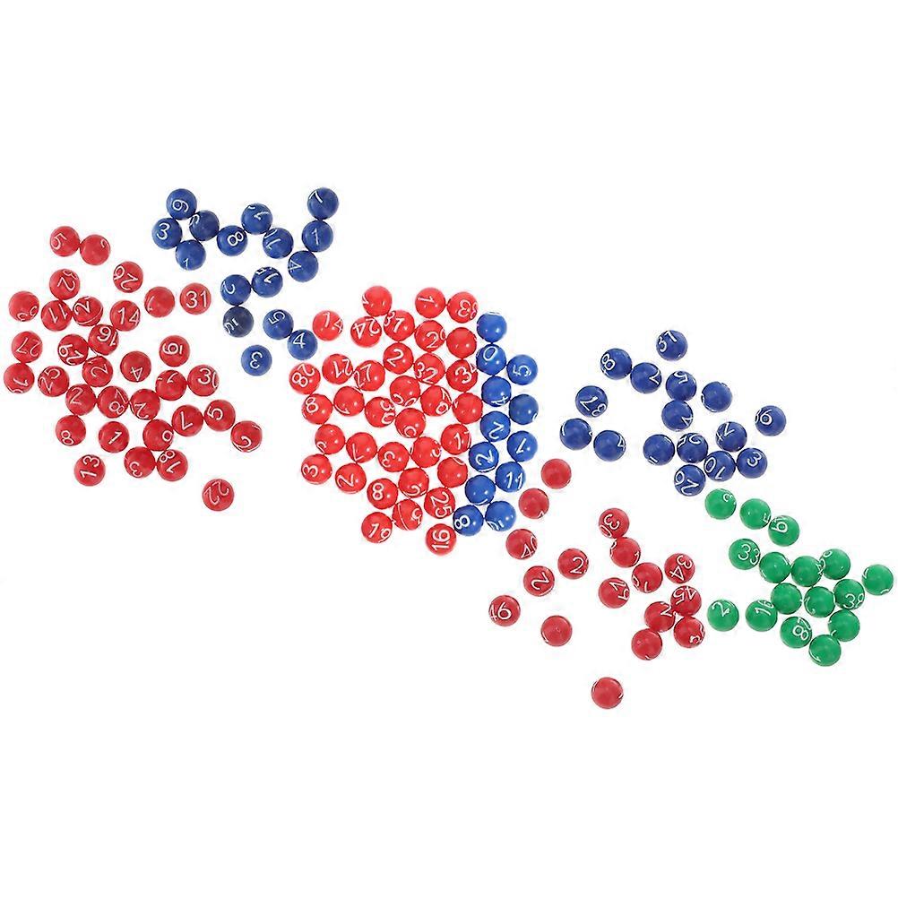 Plastic Balls Numbered Balls for Party Game Set