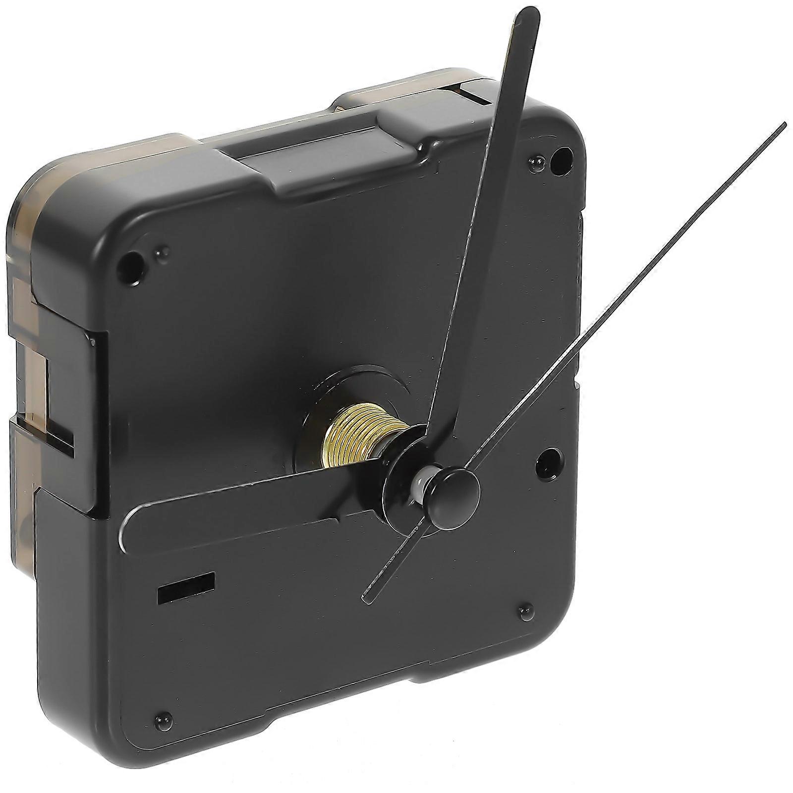 Clock Movement Replacement Kit for Repair 5Sets Black Plastic Durable Mechanism