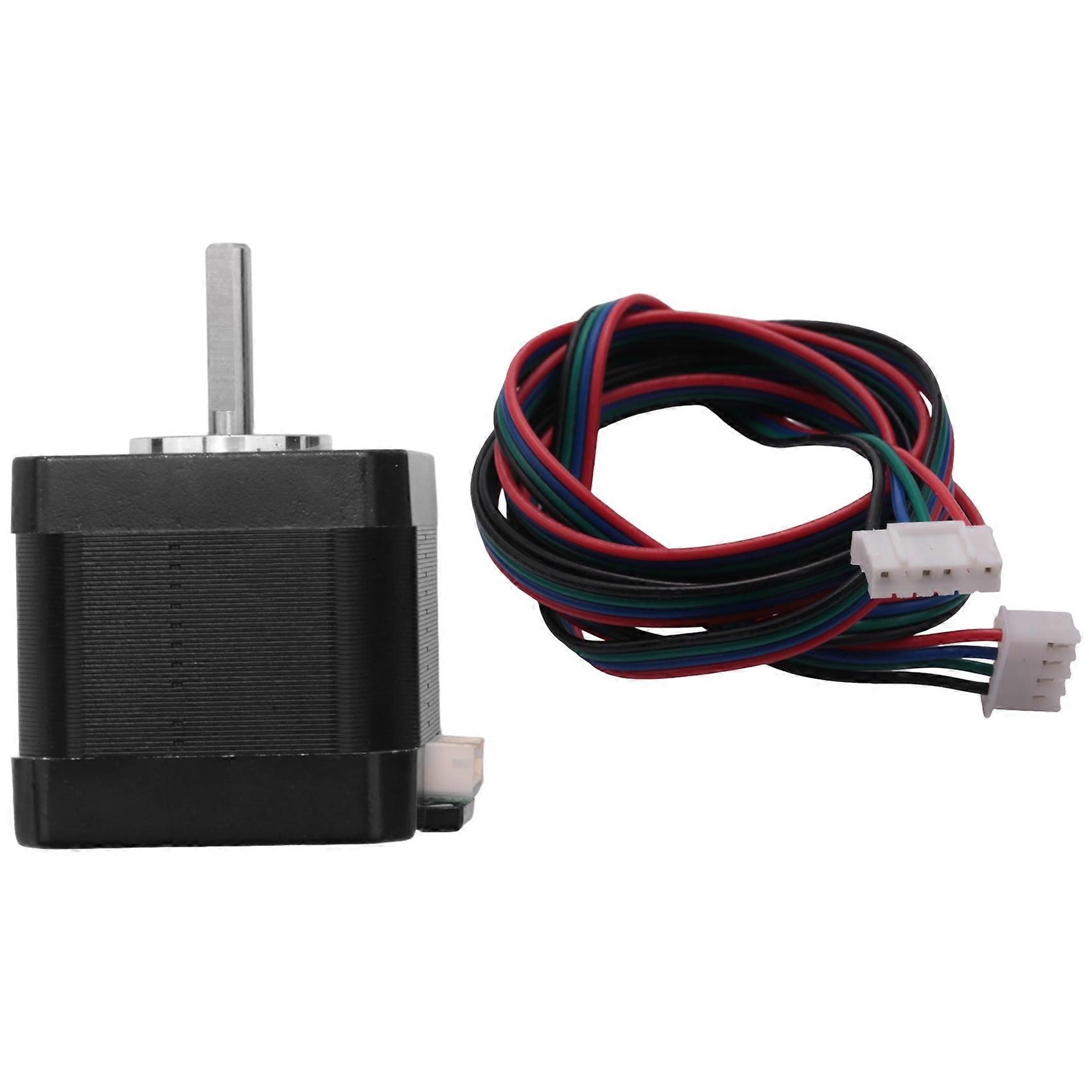 3D Printer Motors, Nema 17 Stepper Motor,40Mm High Torque Bipolar Dc Step Motor Kit, 0.46Nm Low Nois
